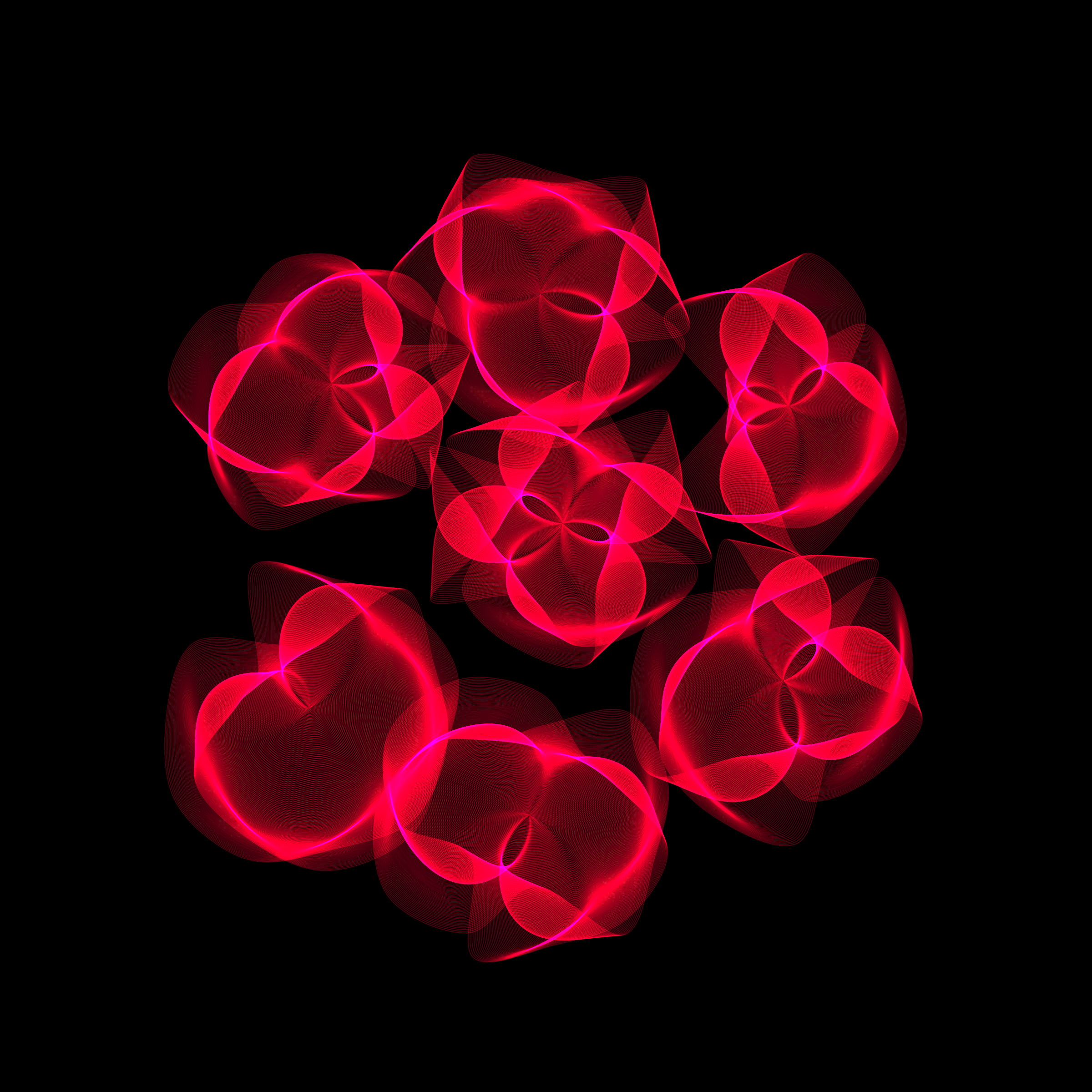 Art Blocks - Art Blocks v2 - Flowers #943 - NFT # 116000943