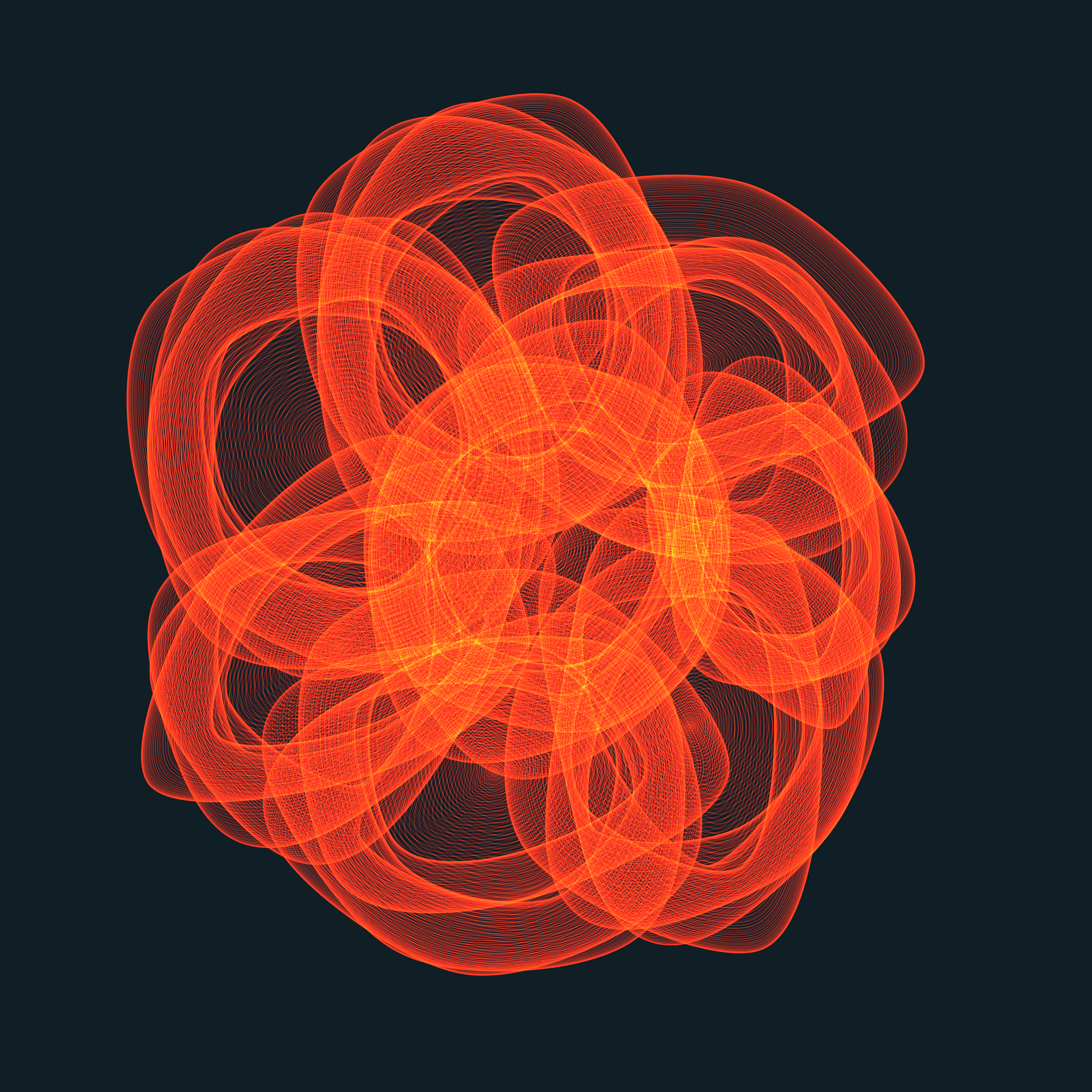 Art Blocks - Art Blocks v2 - Flowers #946 - NFT # 116000946