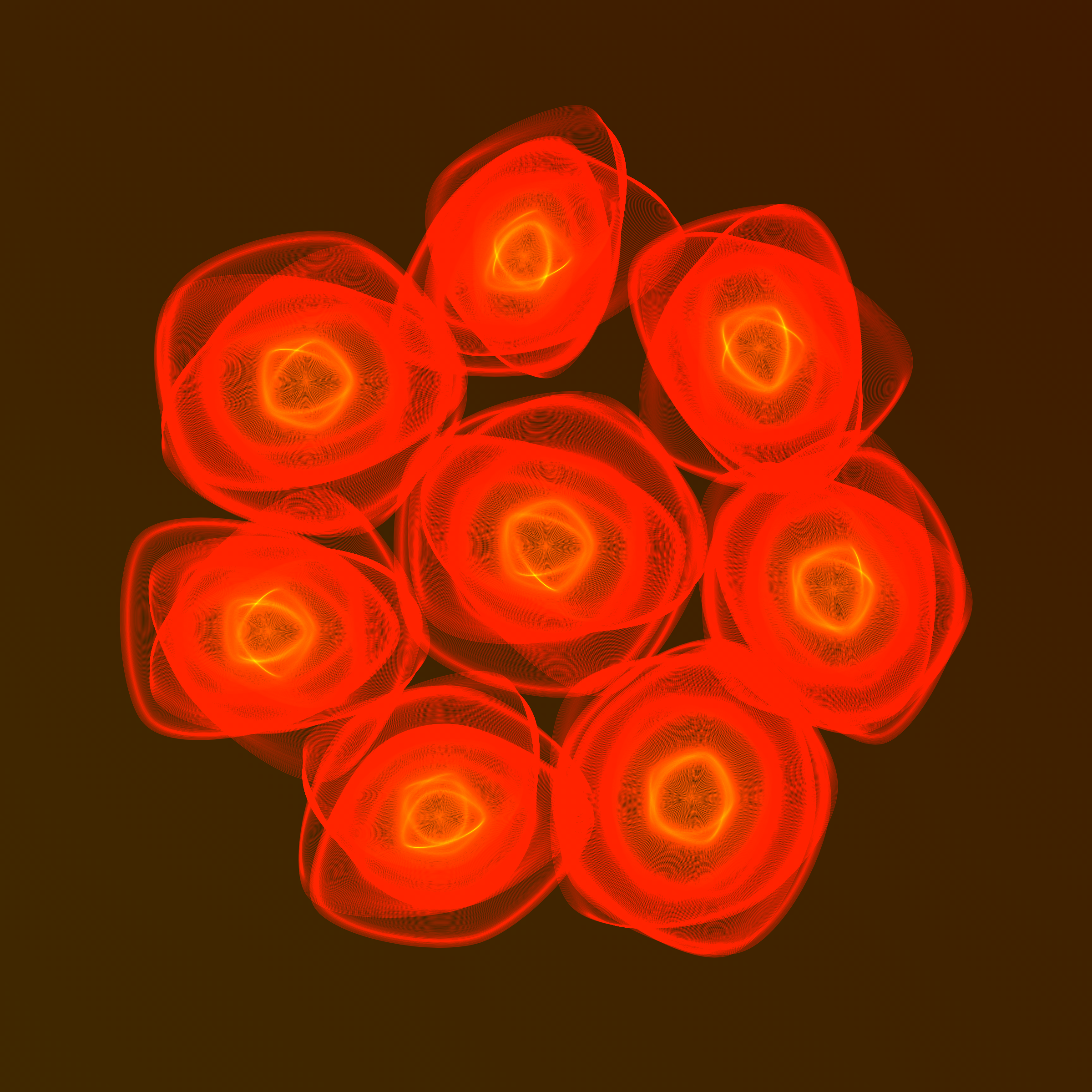 Art Blocks - Art Blocks v2 - Flowers #958 - NFT # 116000958