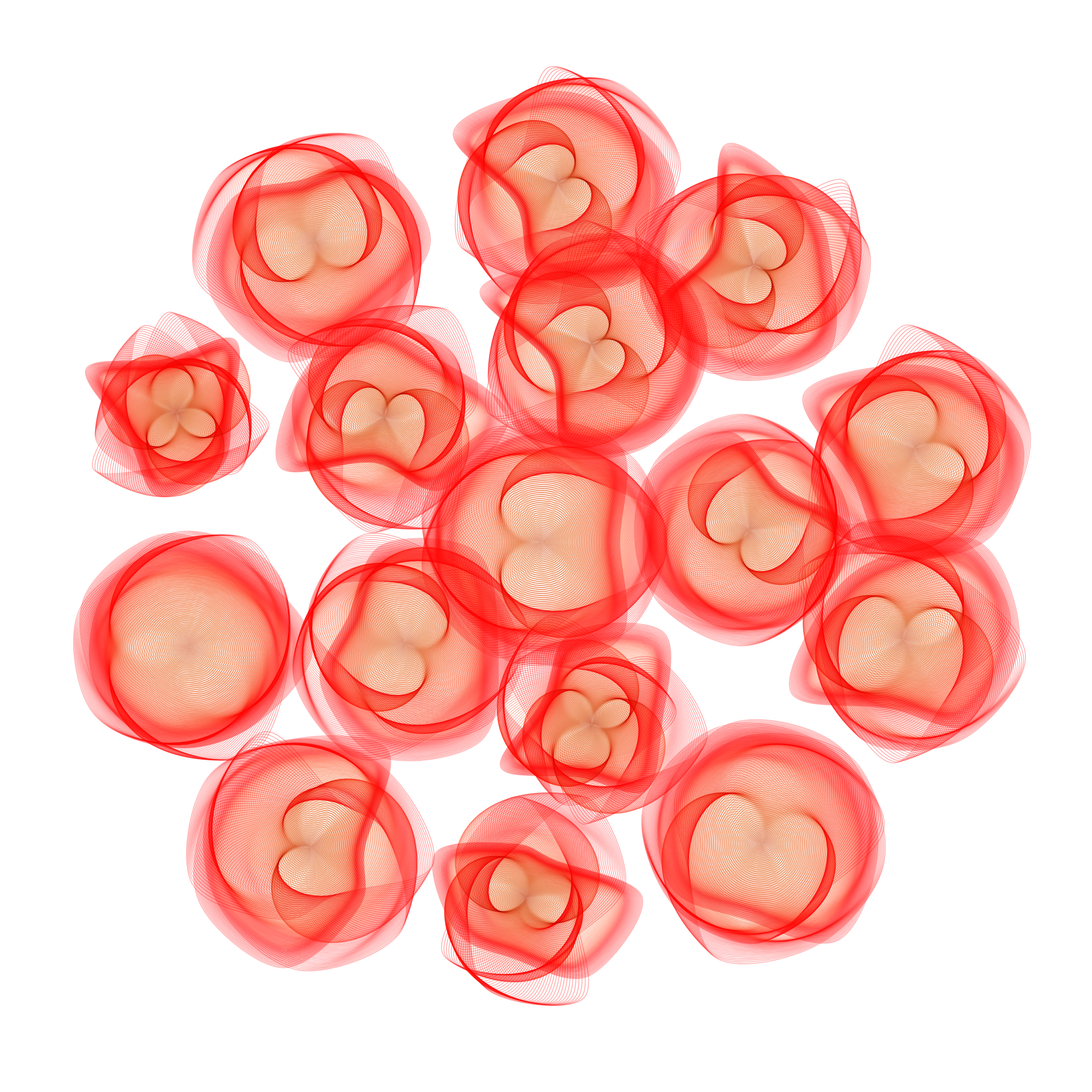 Art Blocks - Art Blocks v2 - Flowers #960 - NFT # 116000960