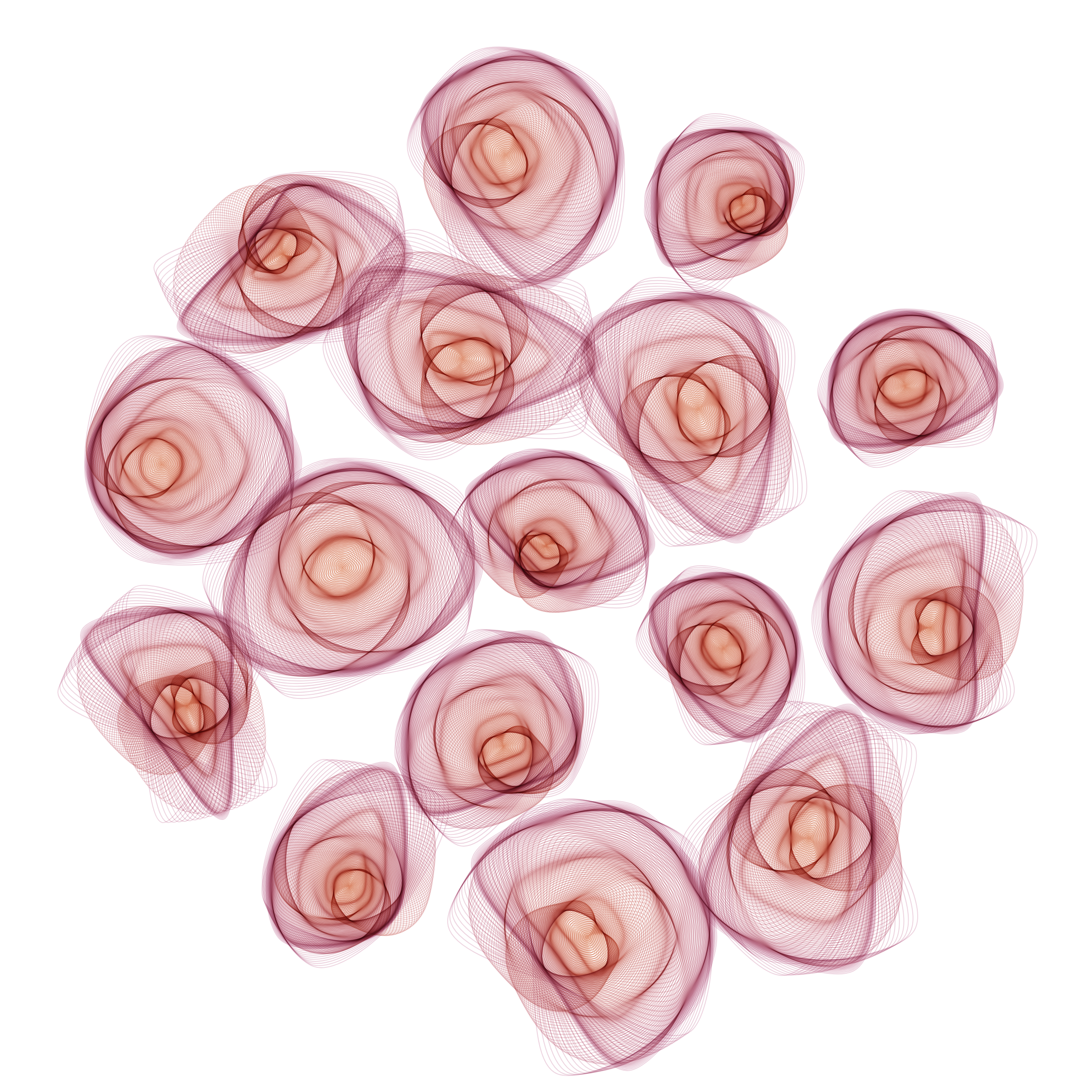 Art Blocks - Art Blocks v2 - Flowers #964 - NFT # 116000964