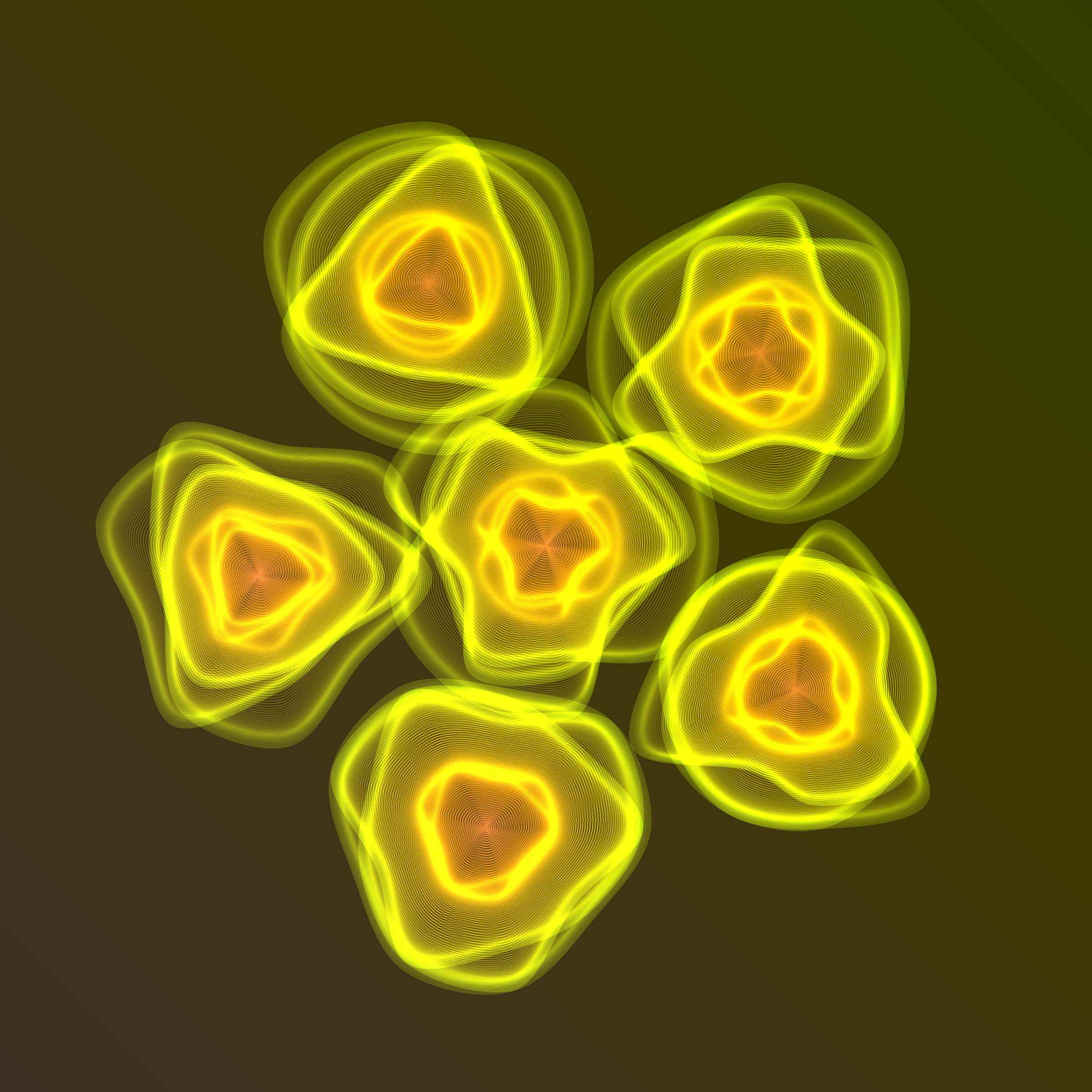 Art Blocks - Art Blocks v2 - Flowers #973 - NFT # 116000973