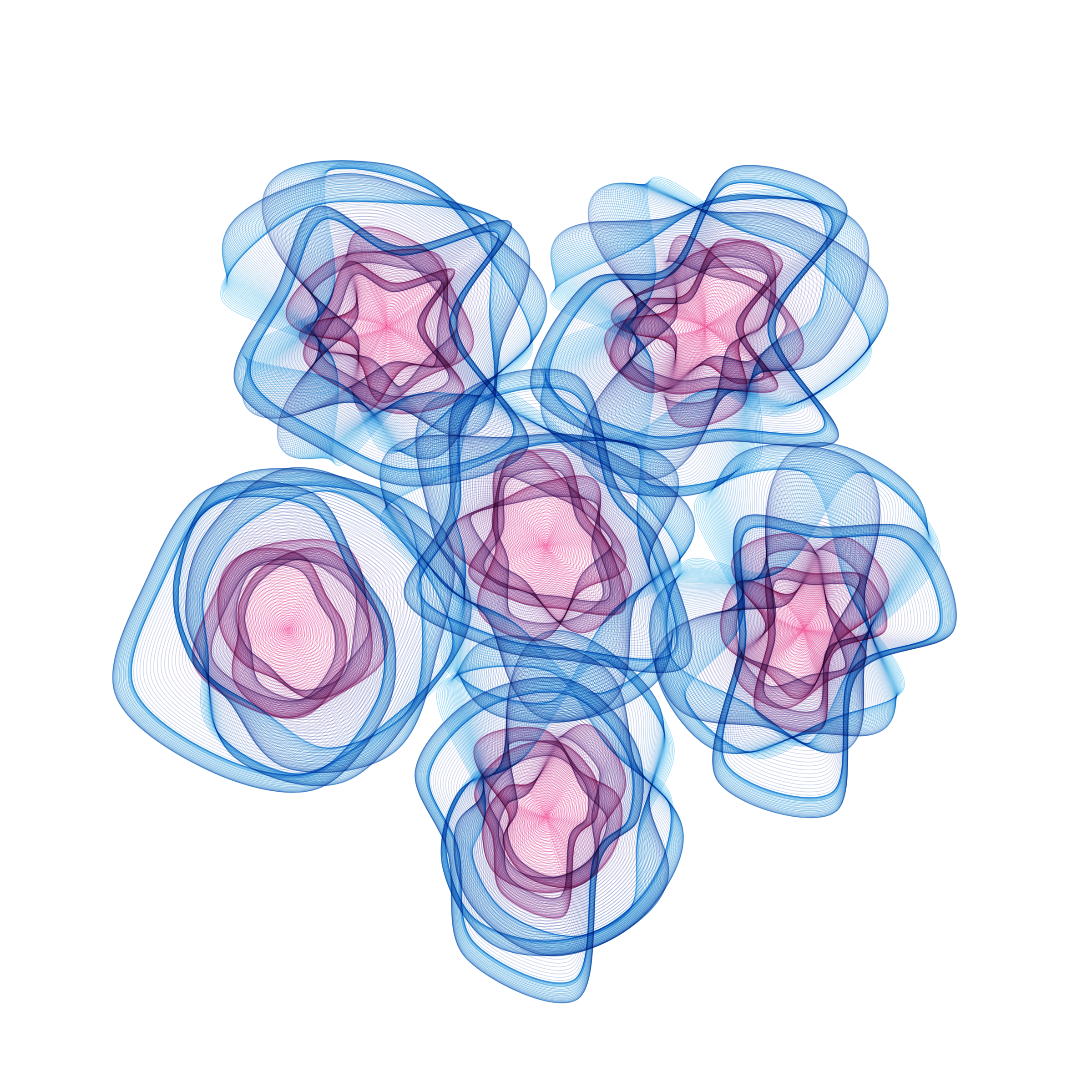 Art Blocks - Art Blocks v2 - Flowers #974 - NFT # 116000974