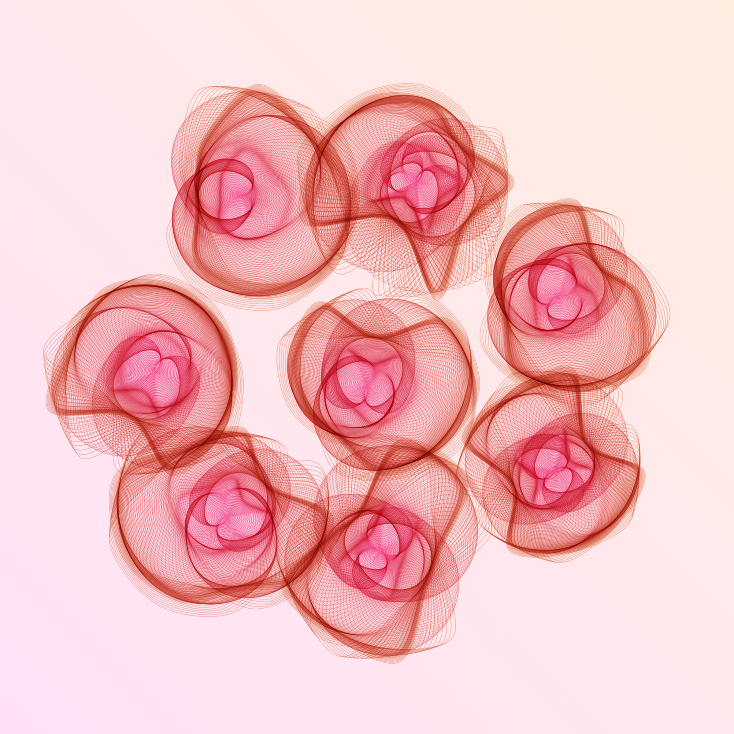 Art Blocks - Art Blocks v2 - Flowers #975 - NFT # 116000975