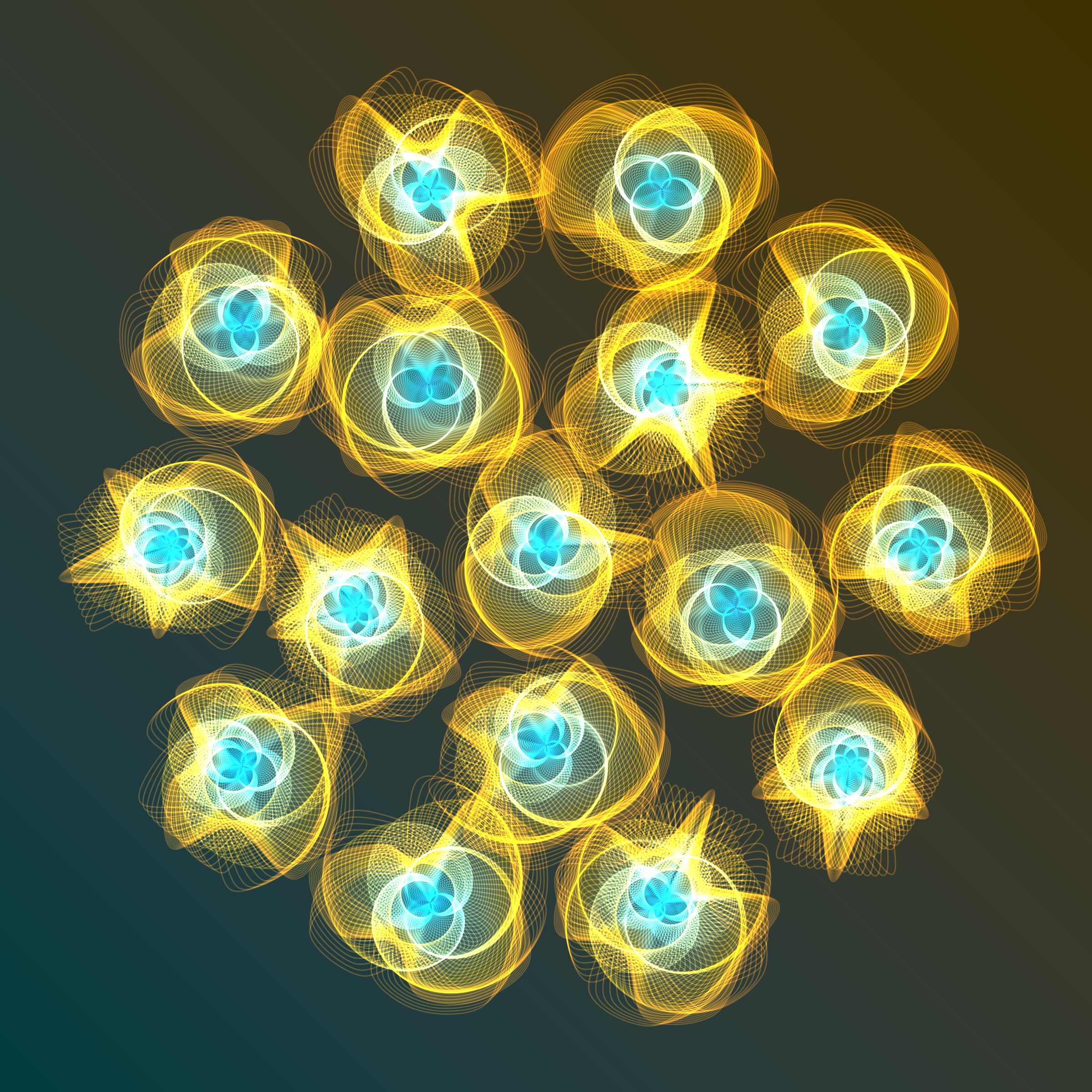 Art Blocks - Art Blocks v2 - Flowers #991 - NFT # 116000991