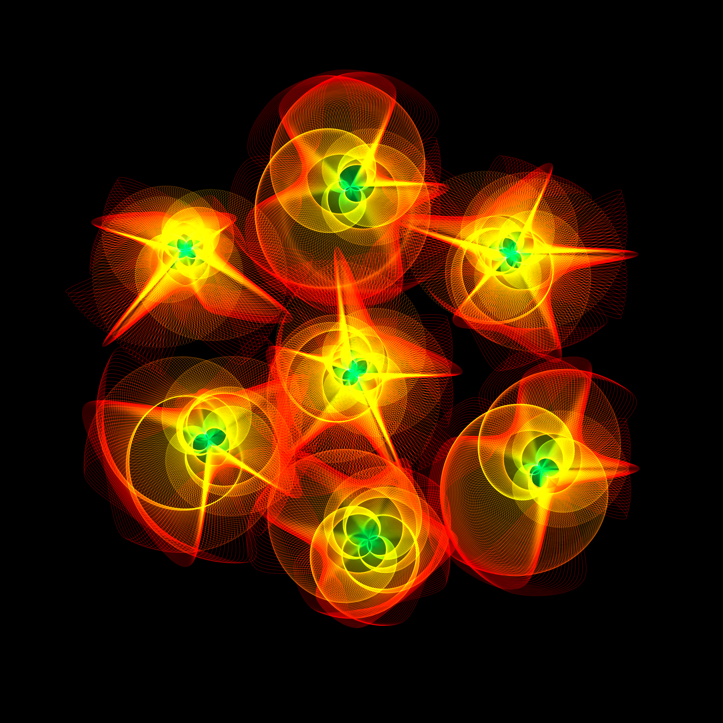 Art Blocks - Art Blocks v2 - Flowers #994 - NFT # 116000994