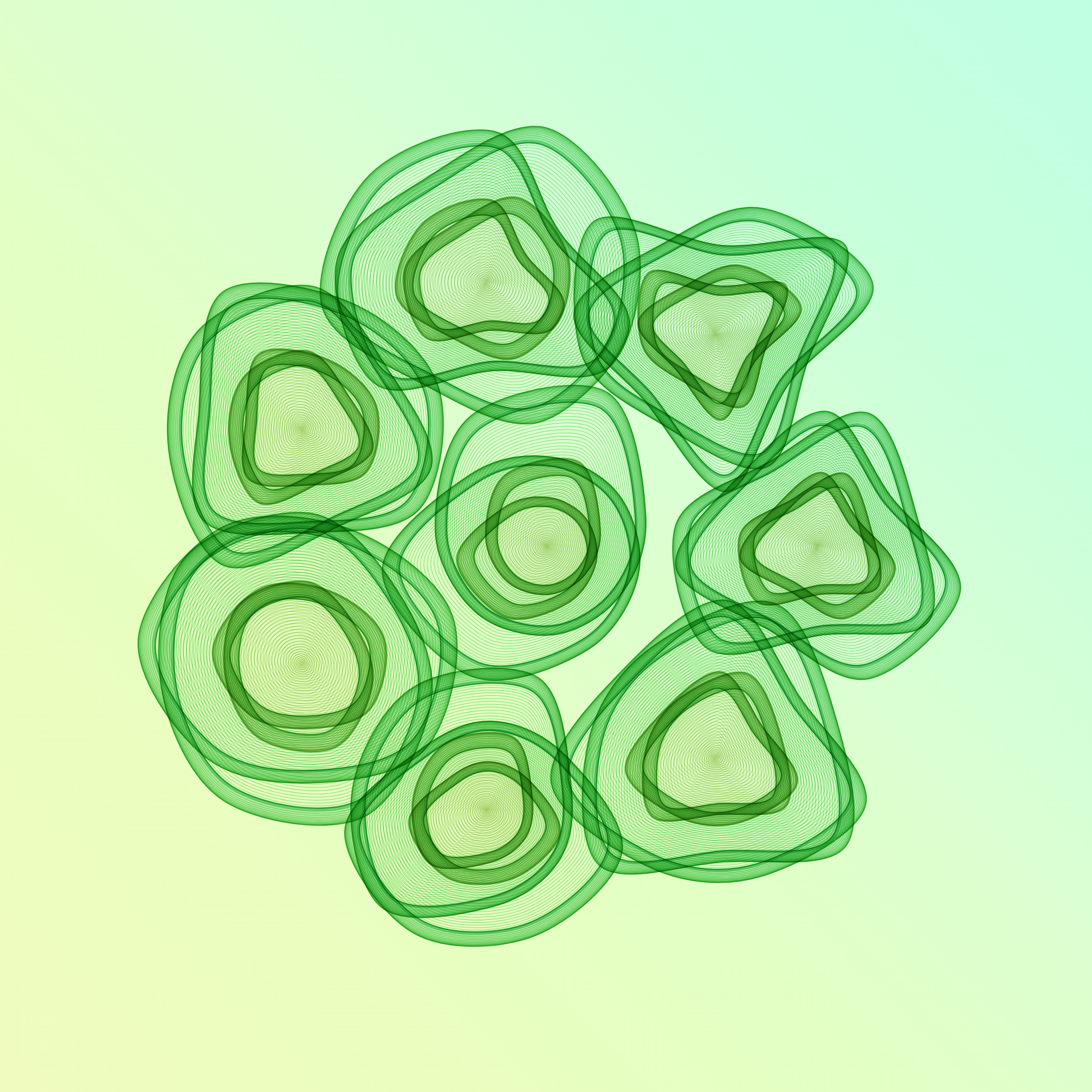 Art Blocks - Art Blocks v2 - Flowers #997 - NFT # 116000997