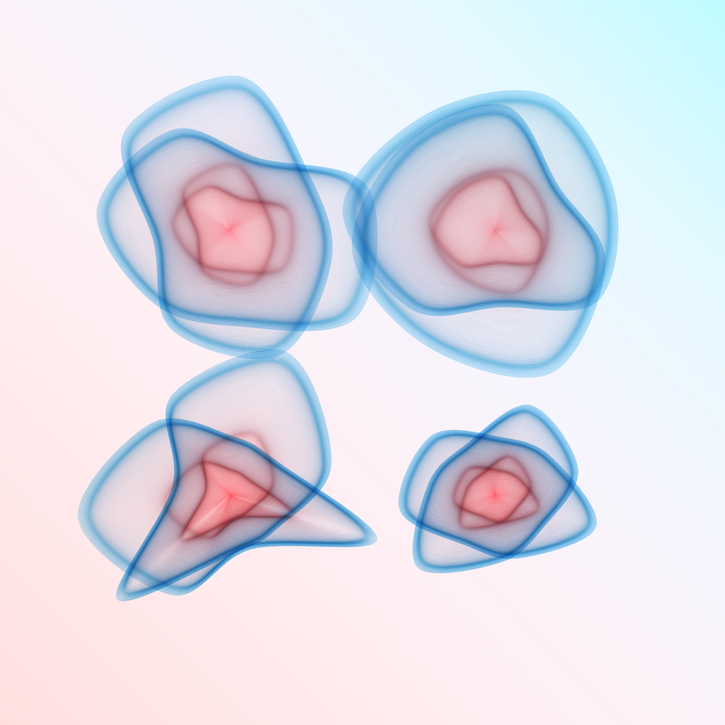 Art Blocks - Art Blocks v2 - Flowers #1001 - NFT # 116001001