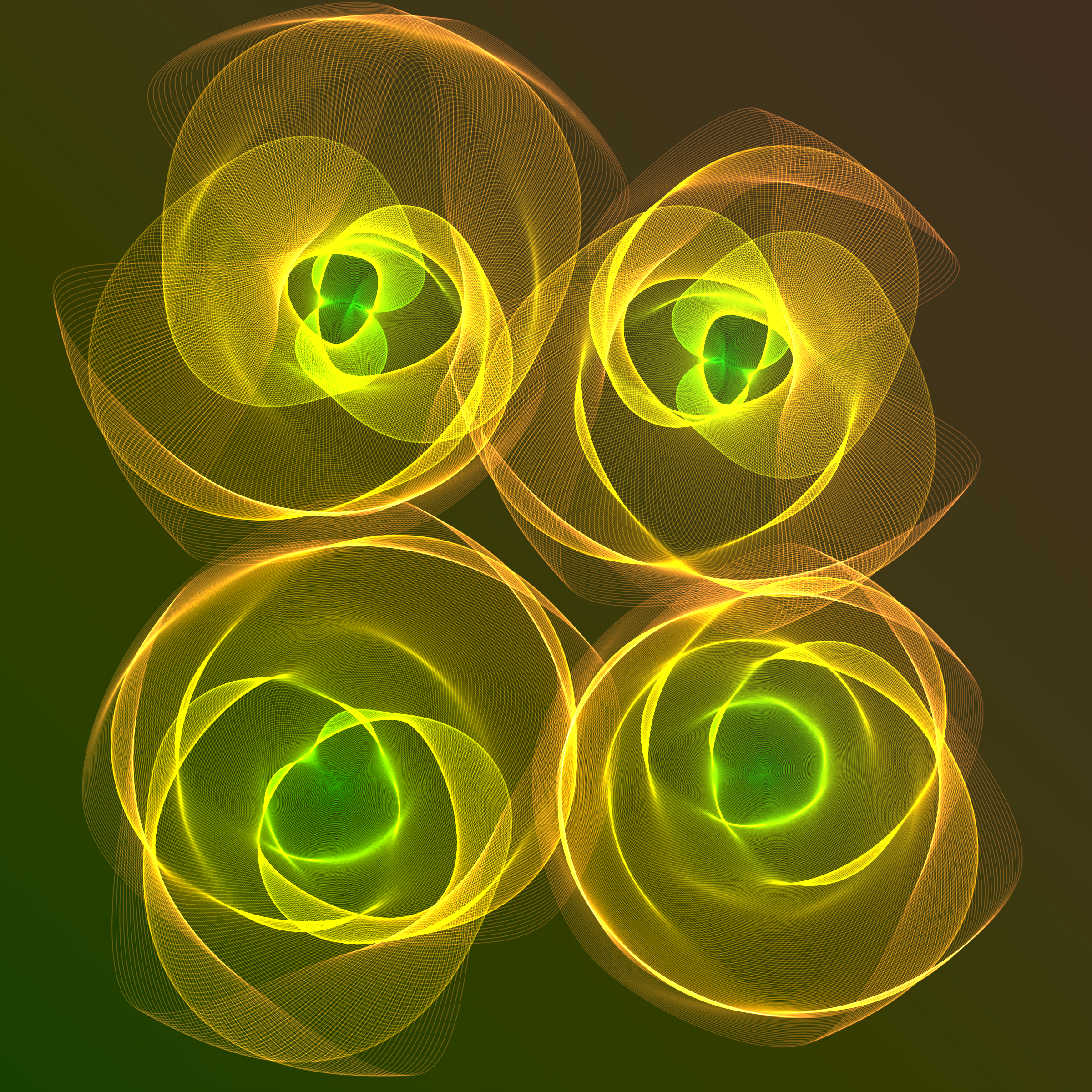 Art Blocks - Art Blocks v2 - Flowers #1002 - NFT # 116001002