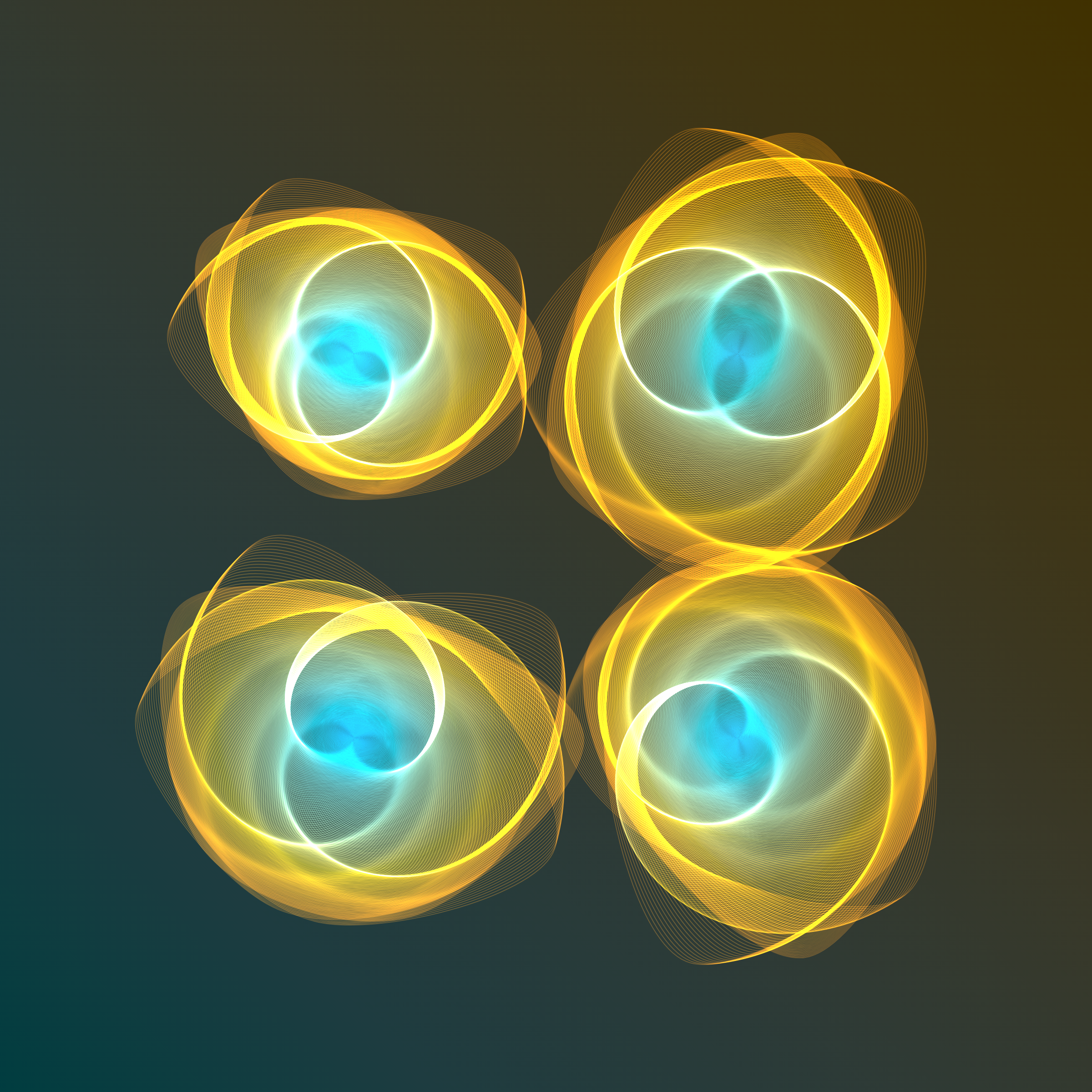 Art Blocks - Art Blocks v2 - Flowers #1004 - NFT # 116001004