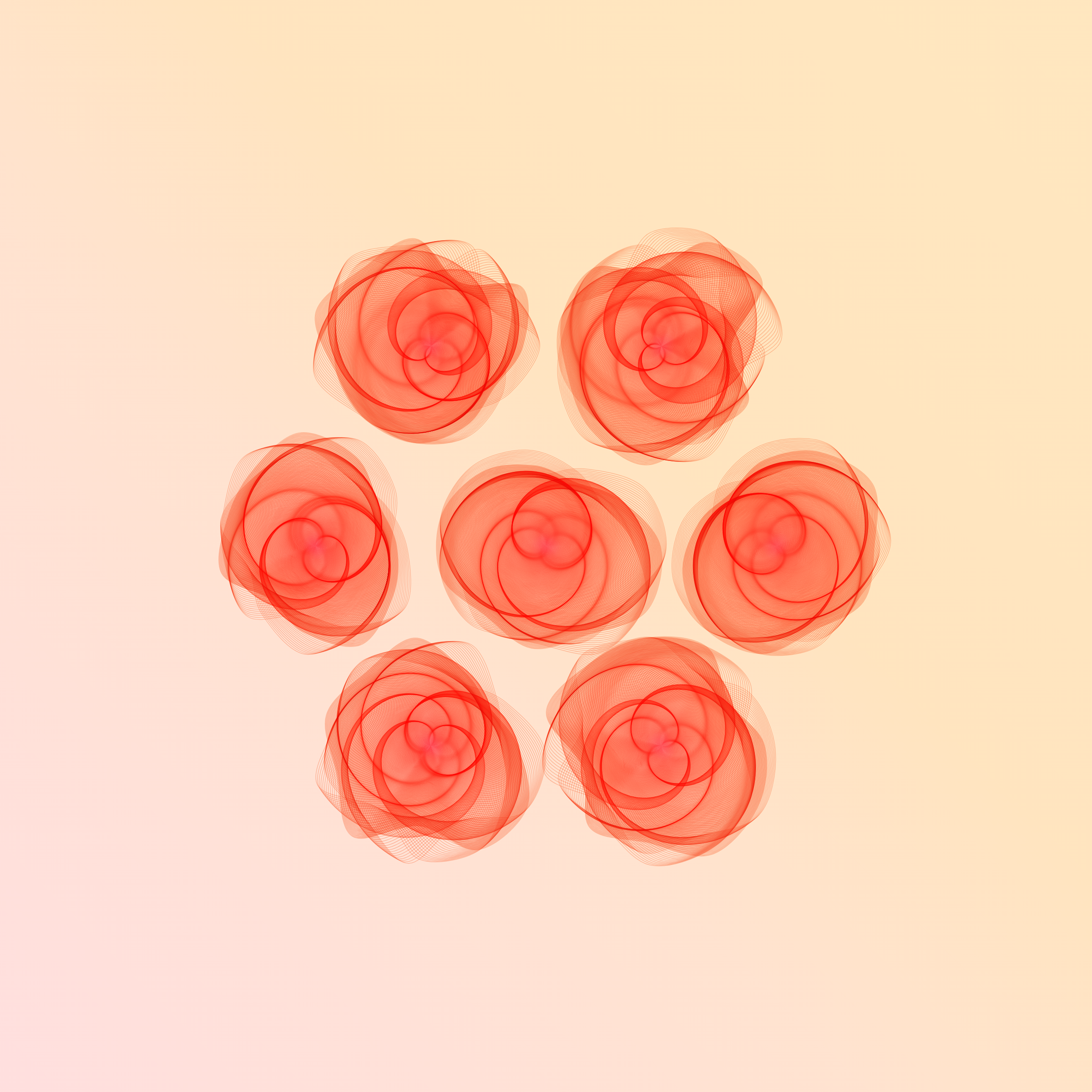 Art Blocks - Art Blocks v2 - Flowers #1007 - NFT # 116001007