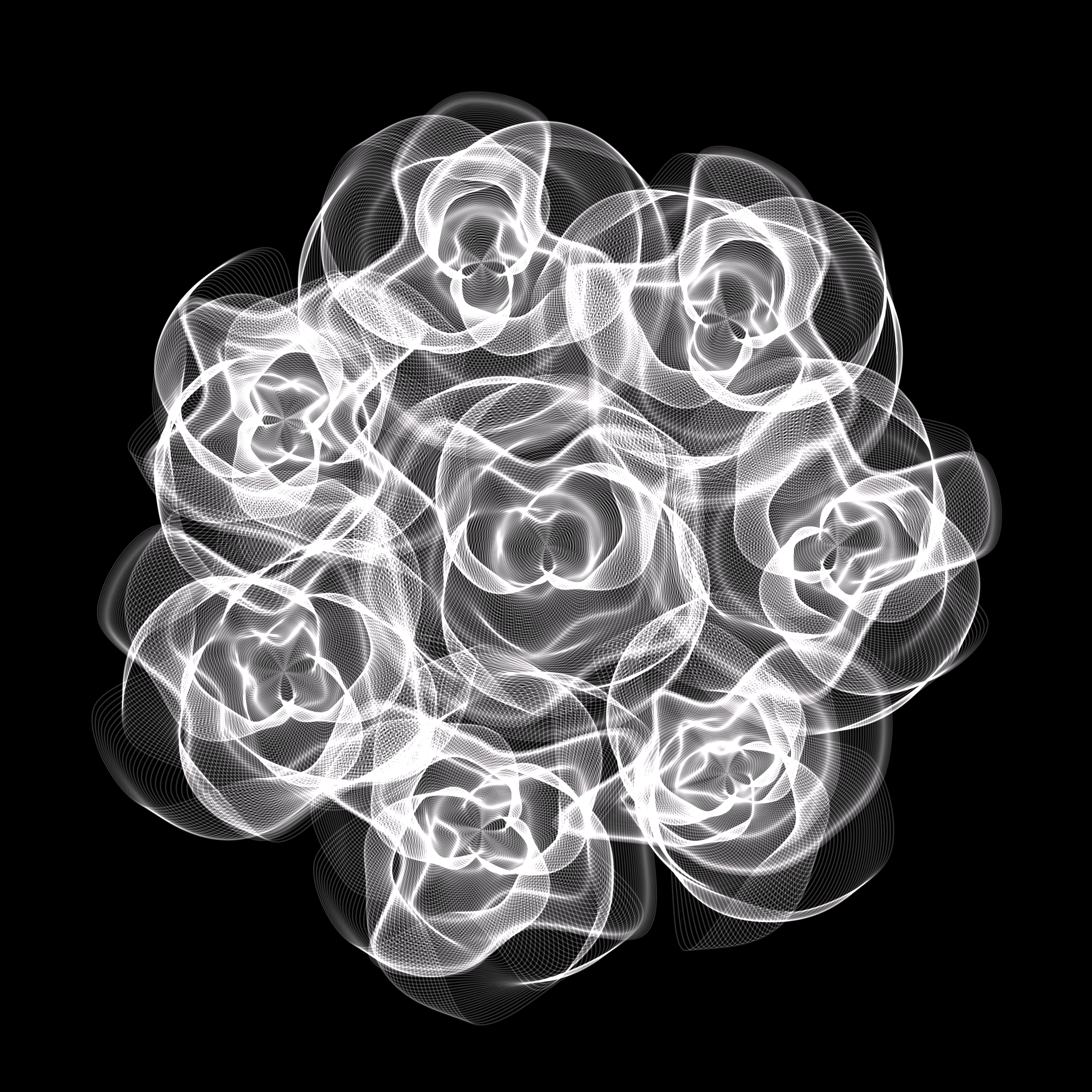 Art Blocks - Art Blocks v2 - Flowers #1028 - NFT # 116001028