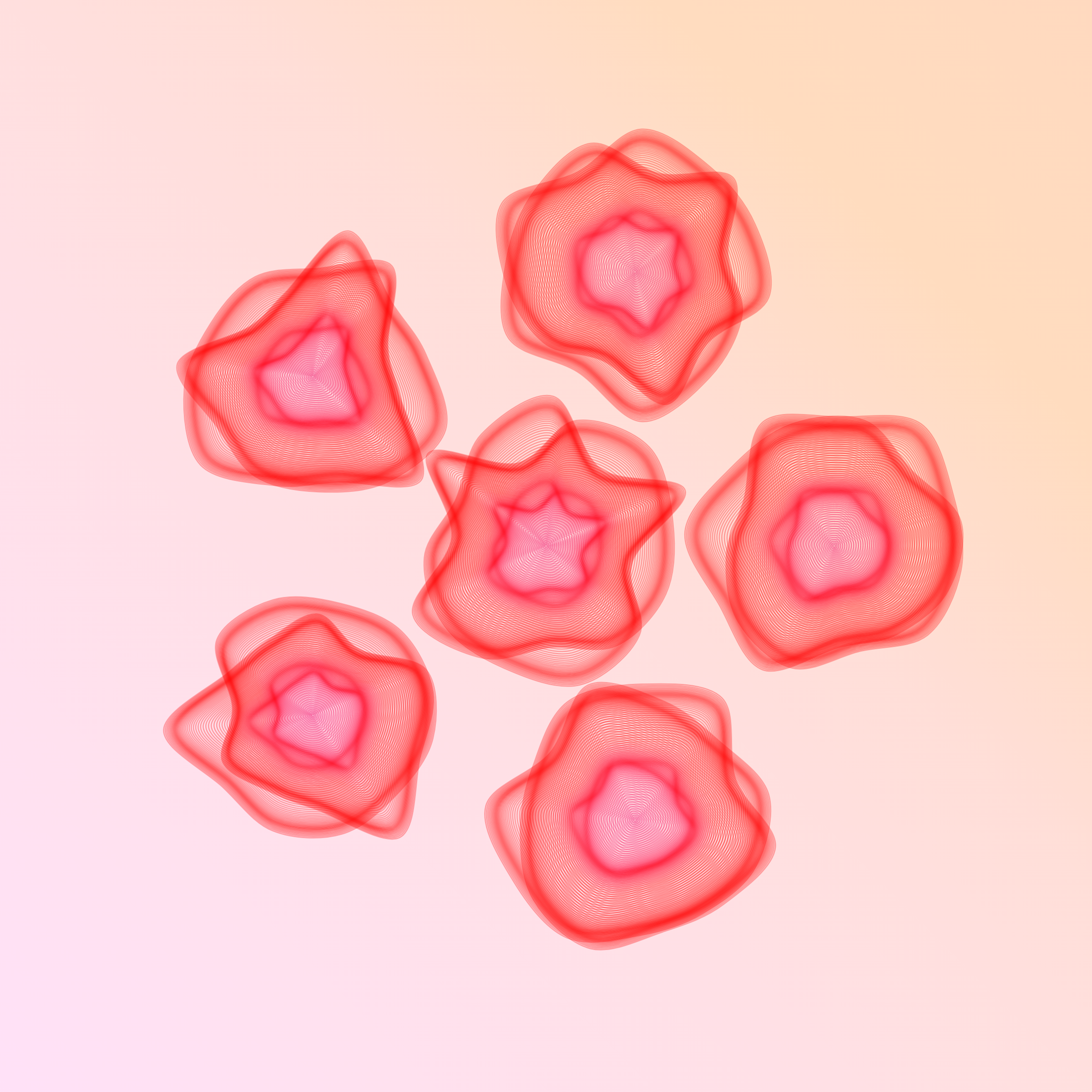 Art Blocks - Art Blocks v2 - Flowers #1029 - NFT # 116001029