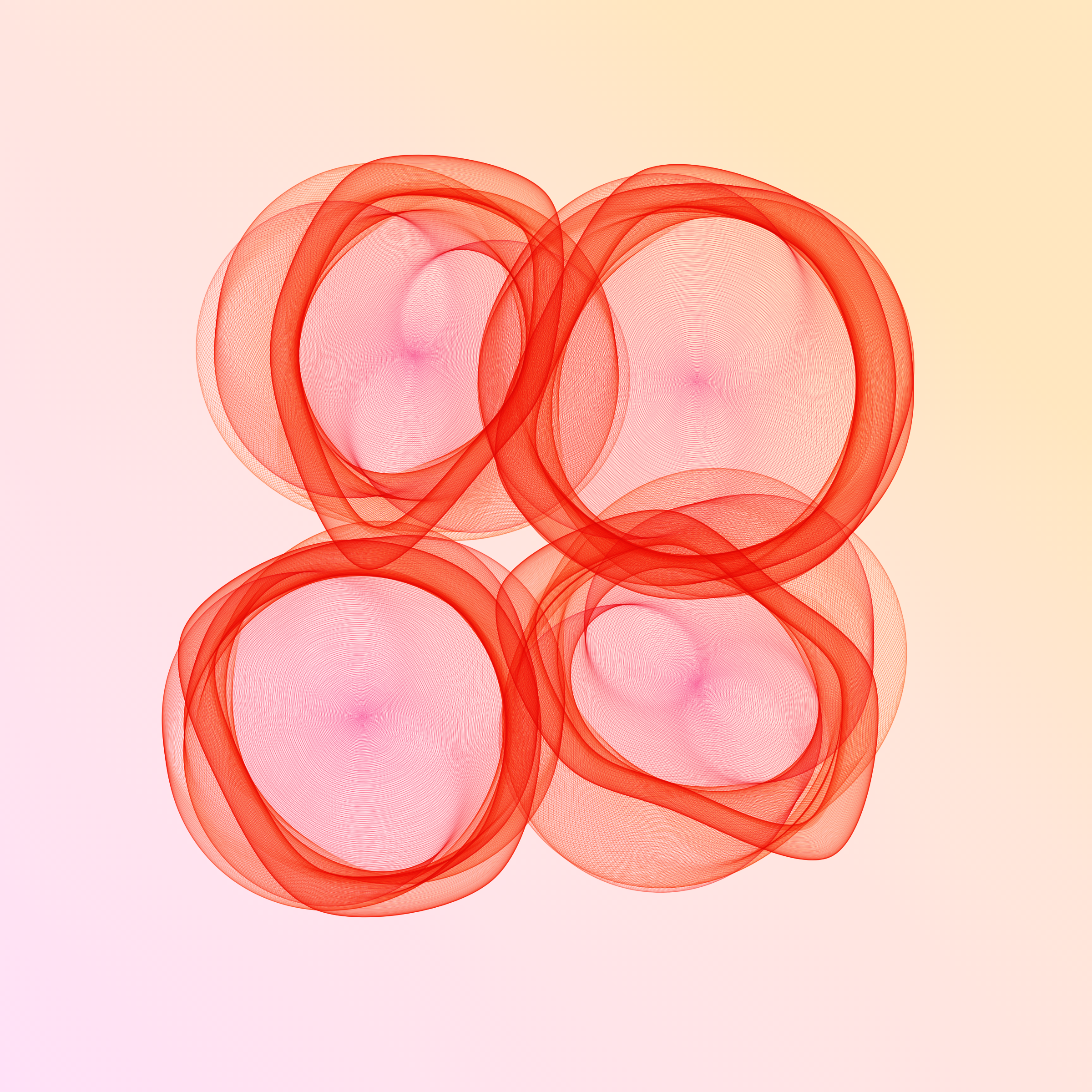 Art Blocks - Art Blocks v2 - Flowers #1032 - NFT # 116001032