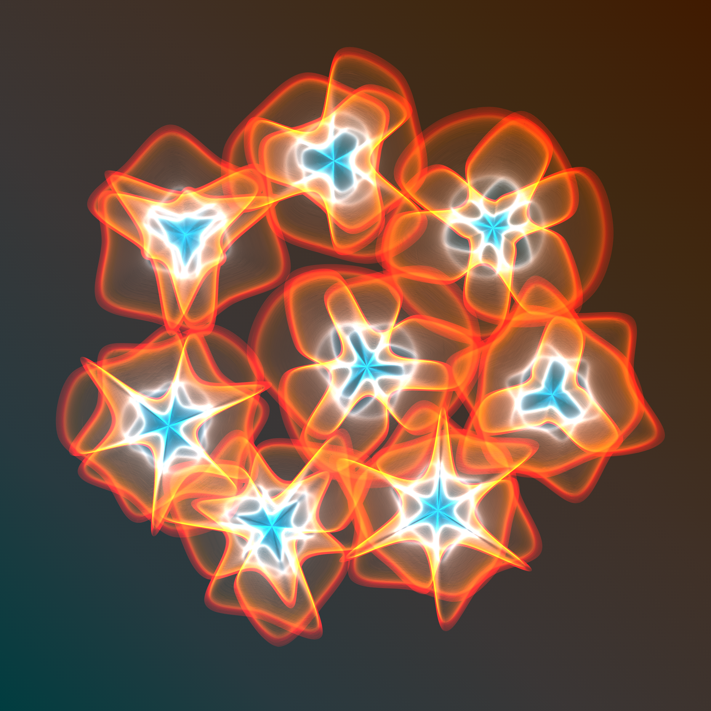 Art Blocks - Art Blocks v2 - Flowers #1035 - NFT # 116001035