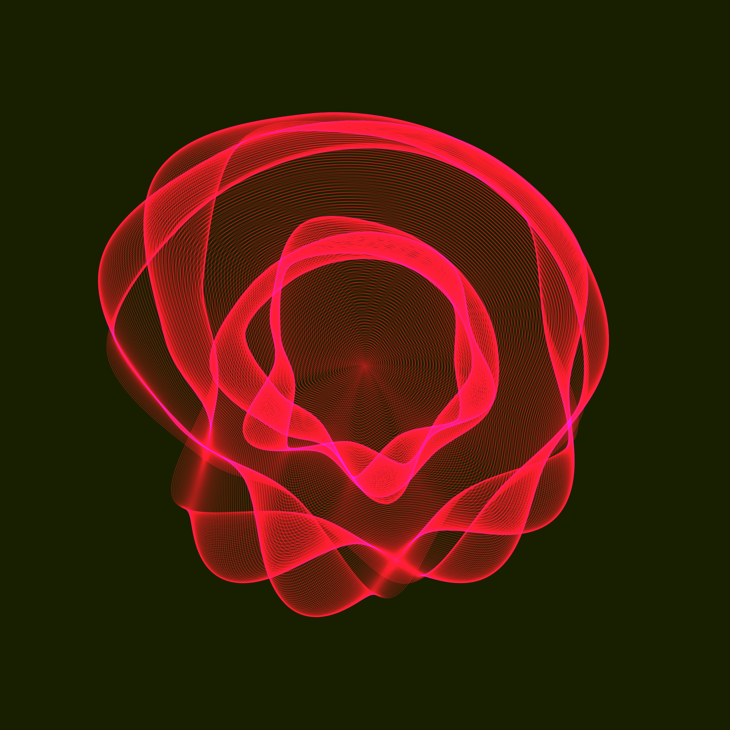 Art Blocks - Art Blocks v2 - Flowers #1037 - NFT # 116001037