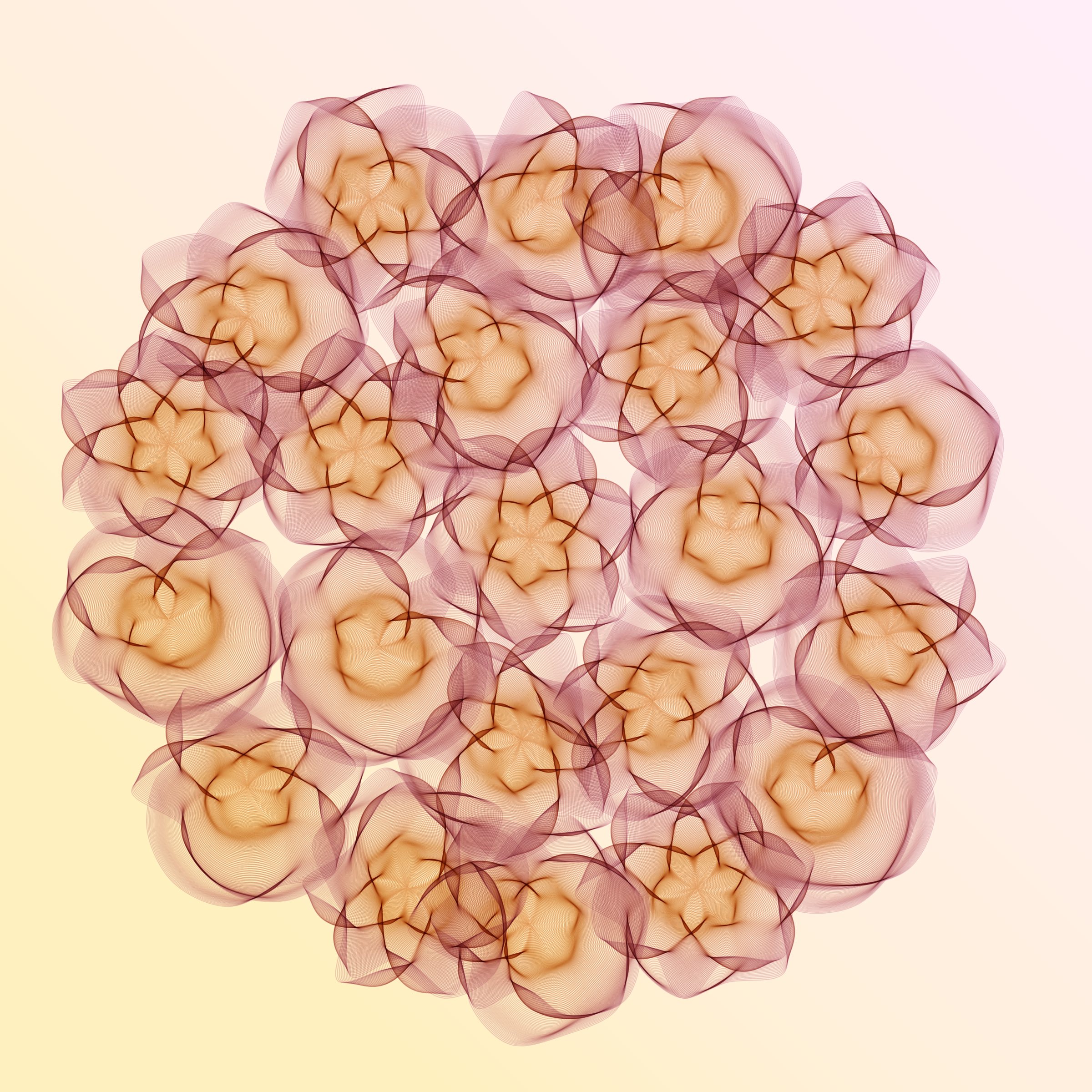 Art Blocks - Art Blocks v2 - Flowers #1040 - NFT # 116001040