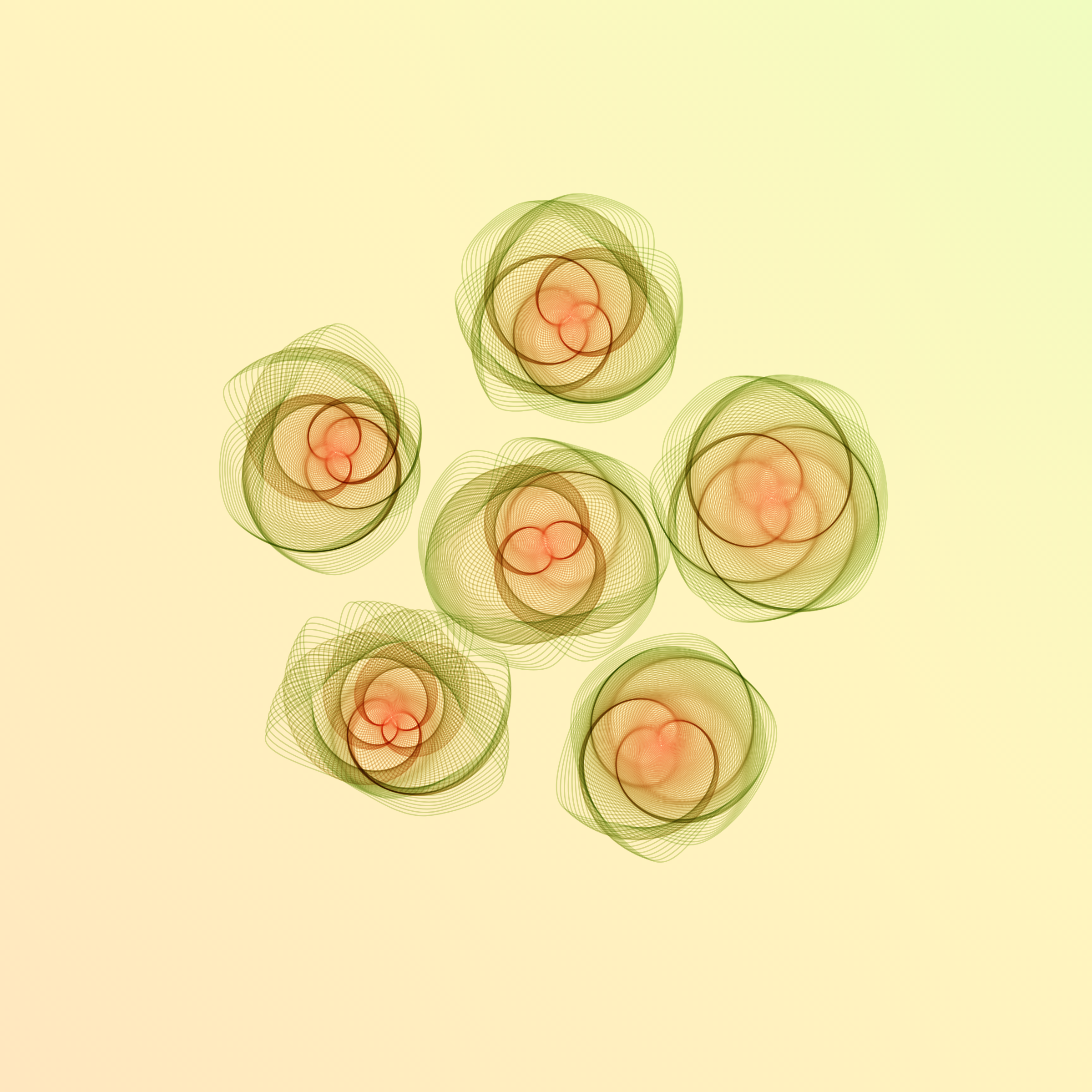 Art Blocks - Art Blocks v2 - Flowers #1046 - NFT # 116001046