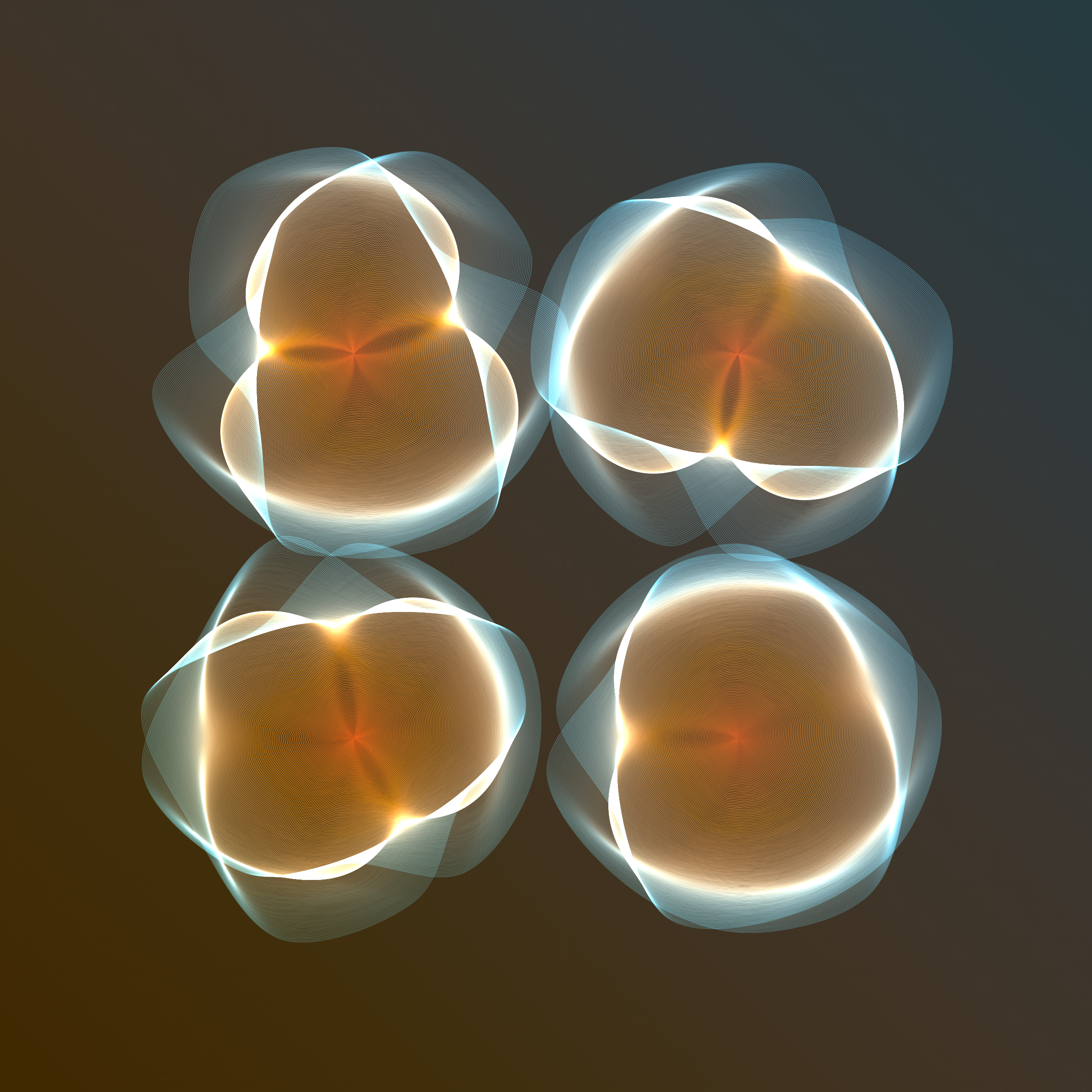 Art Blocks - Art Blocks v2 - Flowers #1054 - NFT # 116001054