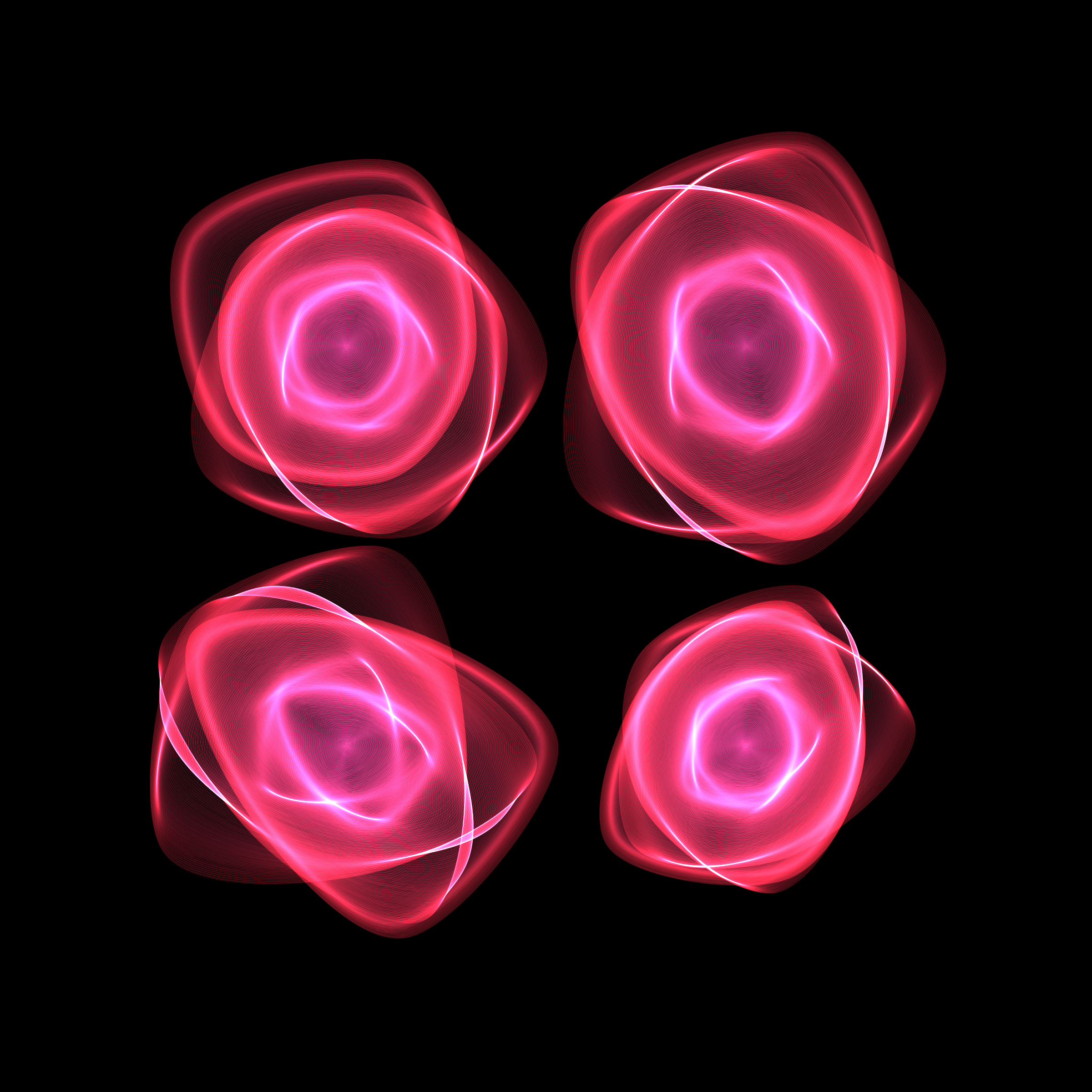 Art Blocks - Art Blocks v2 - Flowers #1055 - NFT # 116001055