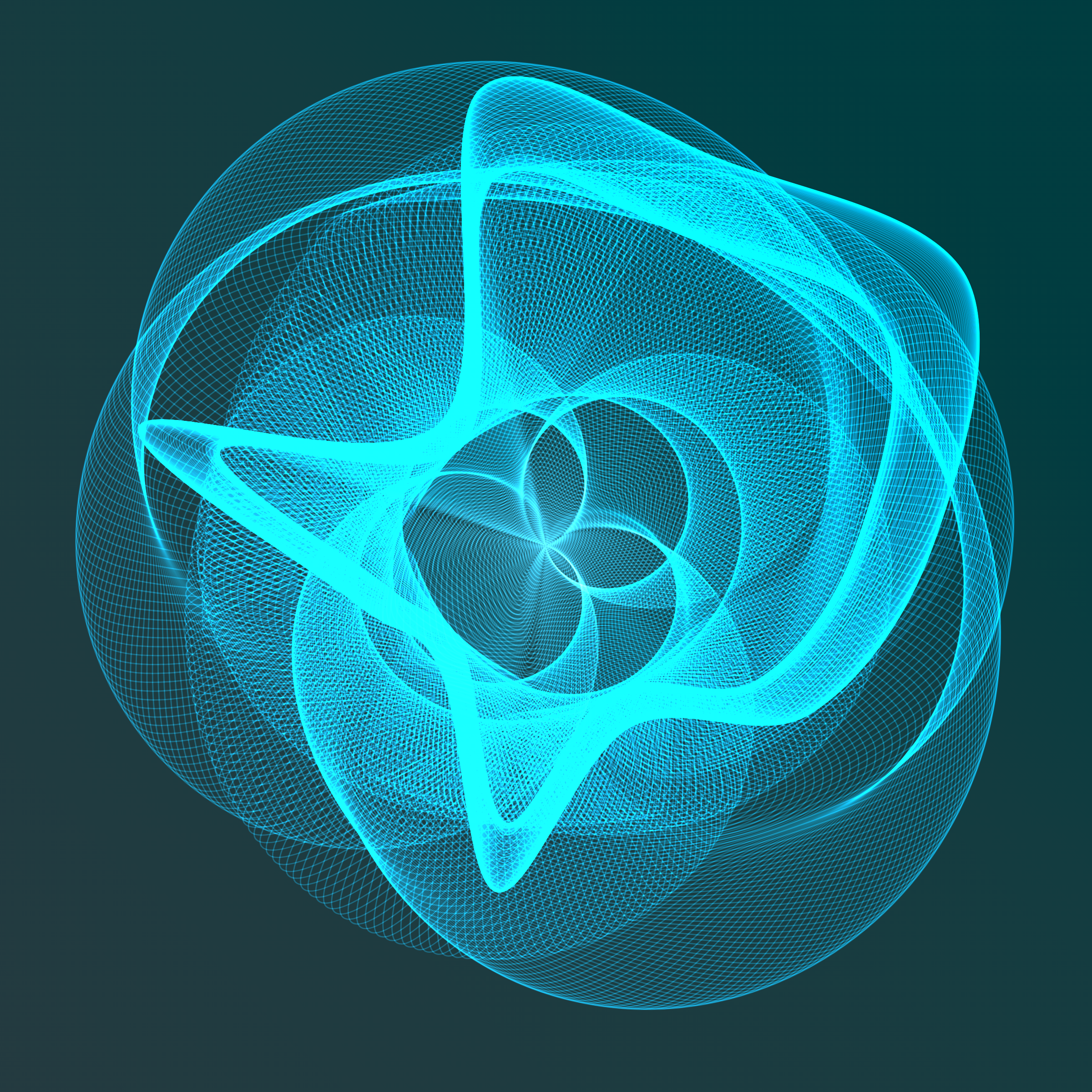 Art Blocks - Art Blocks v2 - Flowers #1057 - NFT # 116001057