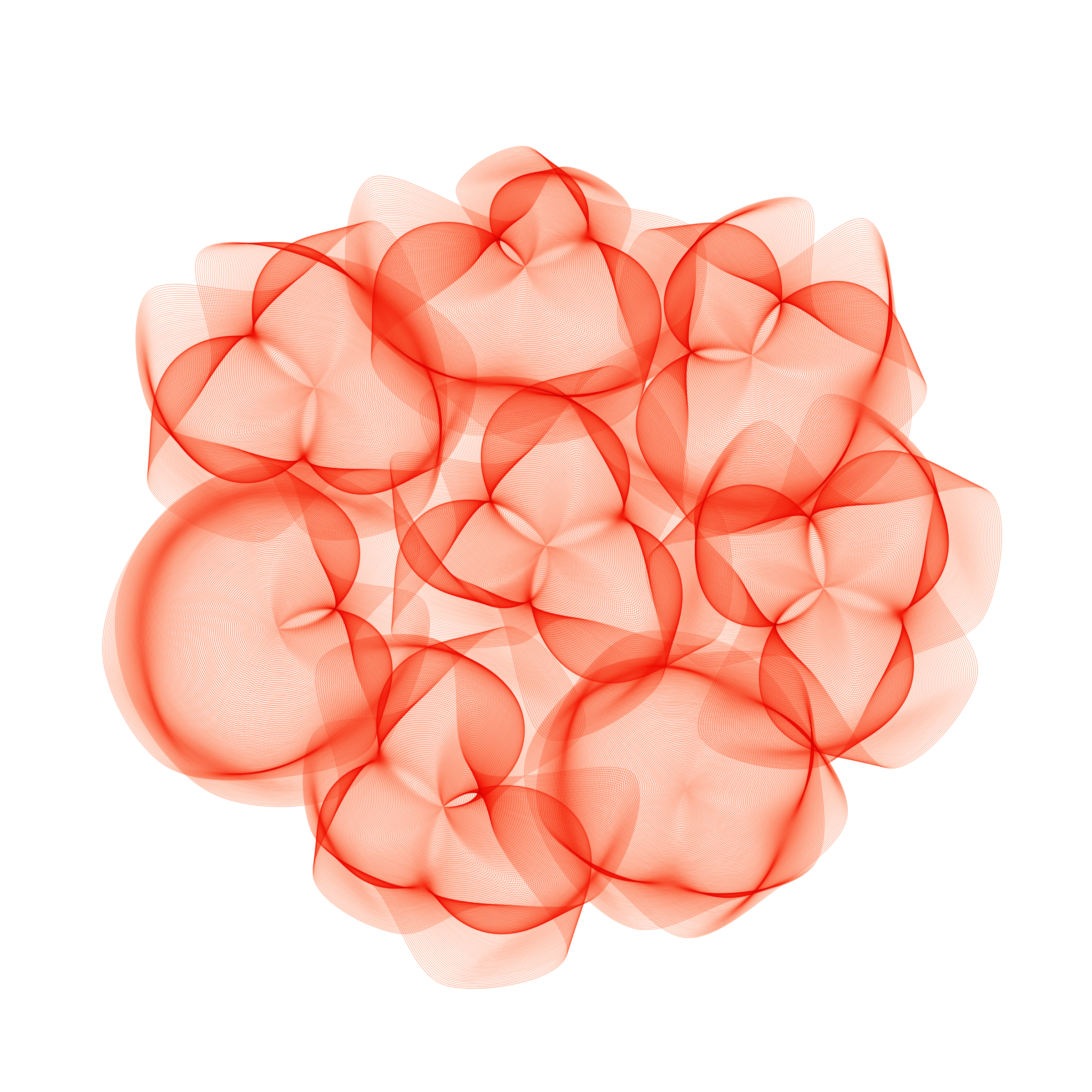 Art Blocks - Art Blocks v2 - Flowers #1058 - NFT # 116001058