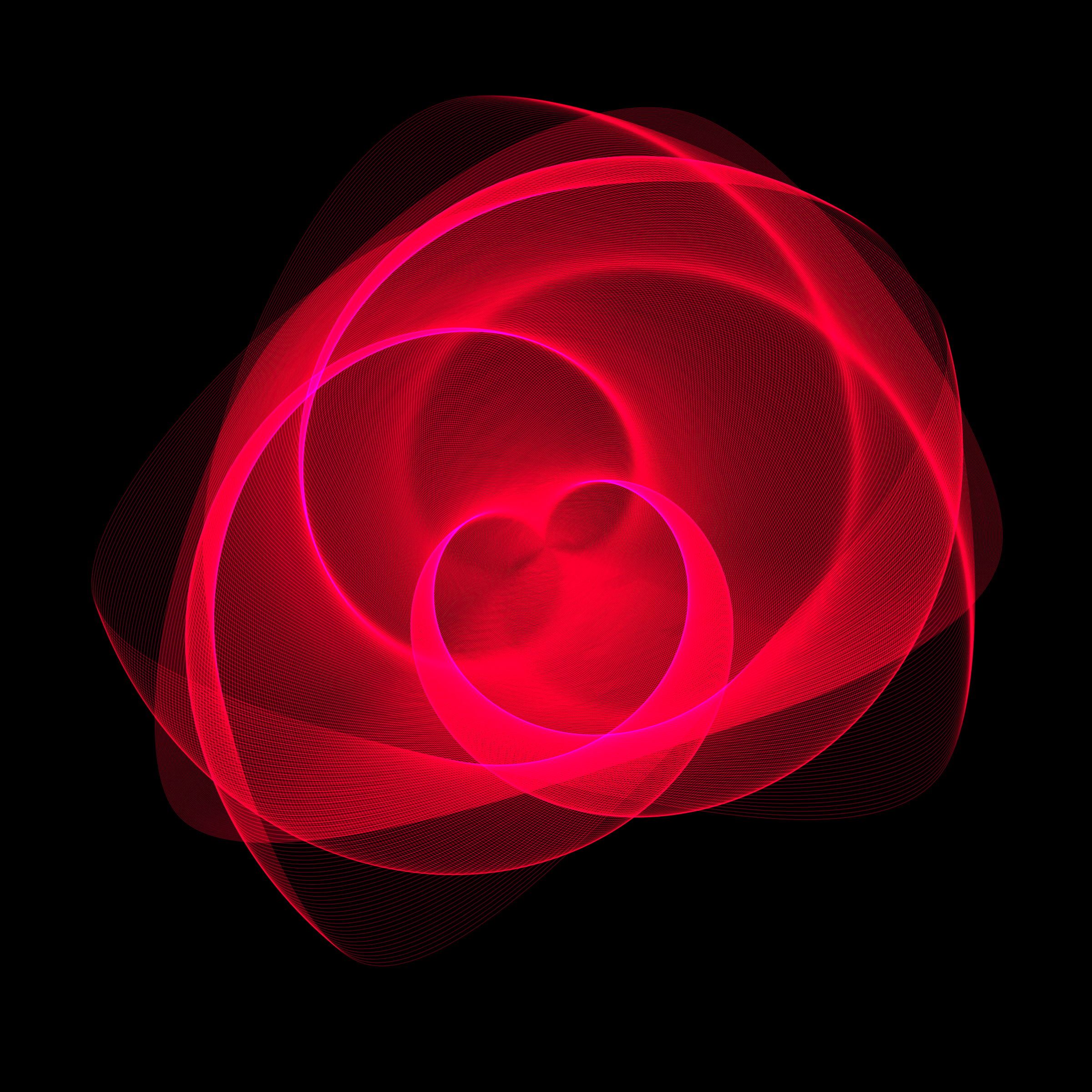 Art Blocks - Art Blocks v2 - Flowers #1061 - NFT # 116001061