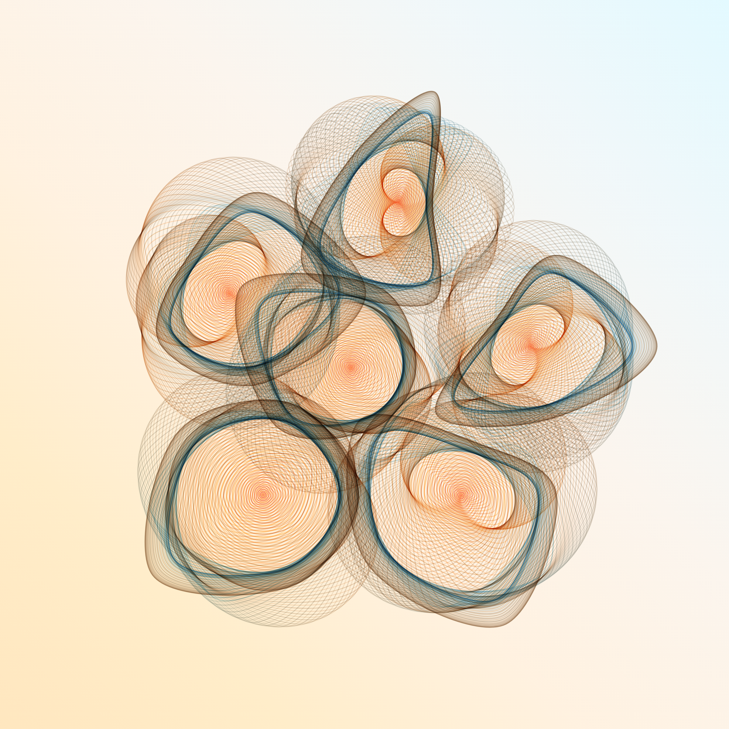 Art Blocks - Art Blocks v2 - Flowers #1062 - NFT # 116001062