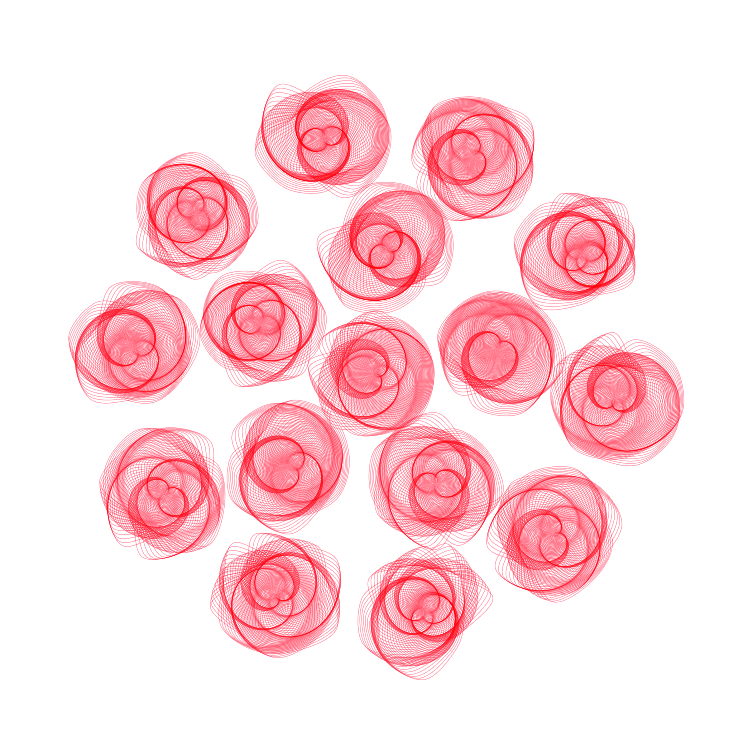 Art Blocks - Art Blocks v2 - Flowers #1065 - NFT # 116001065