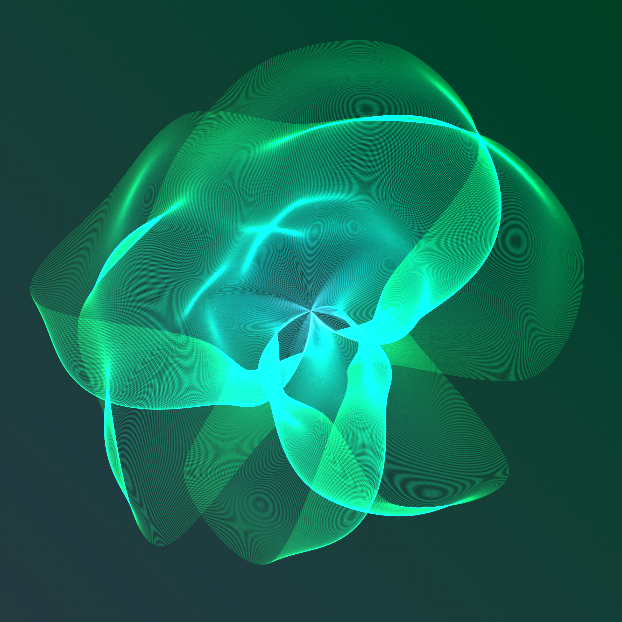 Art Blocks - Art Blocks v2 - Flowers #1067 - NFT # 116001067