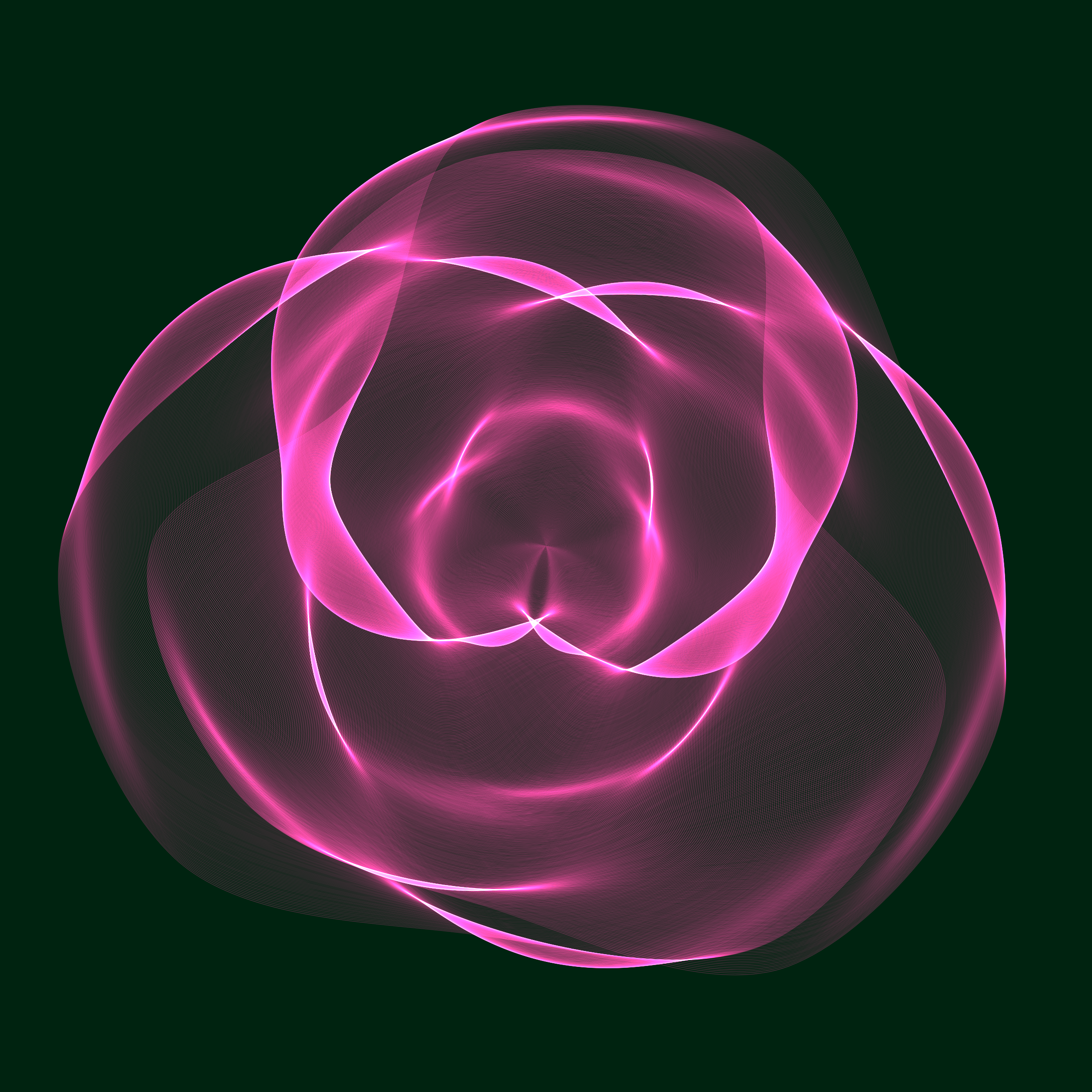 Art Blocks - Art Blocks v2 - Flowers #1070 - NFT # 116001070