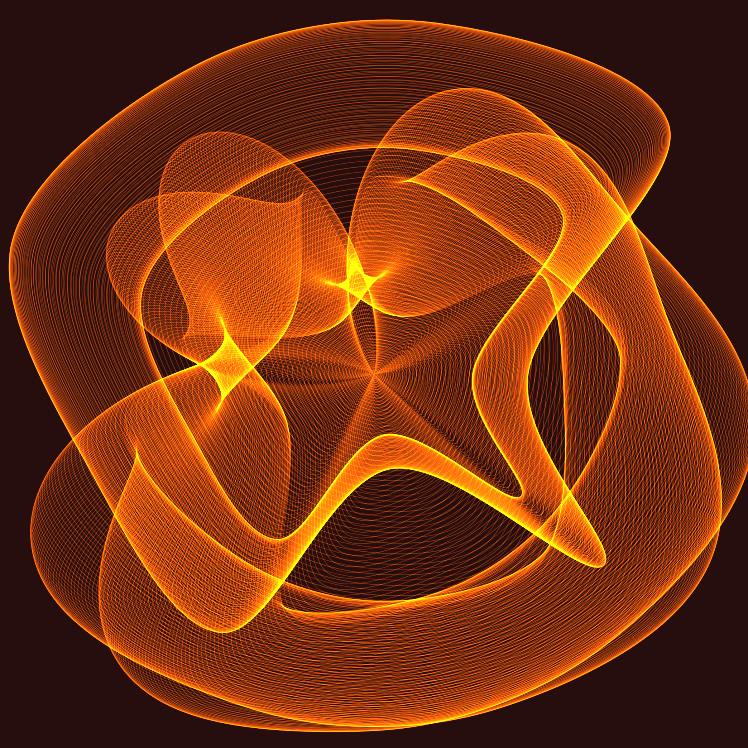 Art Blocks - Art Blocks v2 - Flowers #1073 - NFT # 116001073