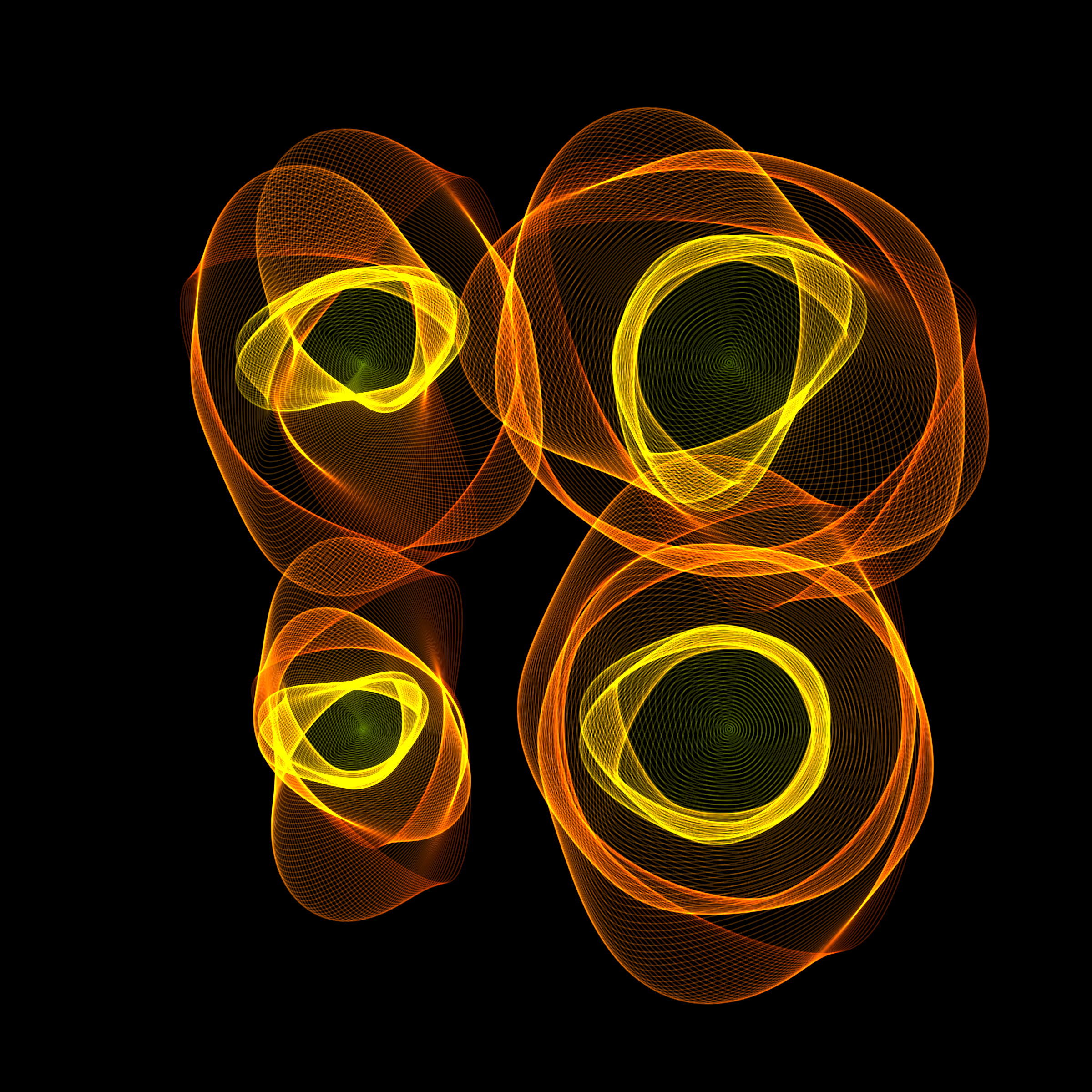 Art Blocks - Art Blocks v2 - Flowers #1081 - NFT # 116001081