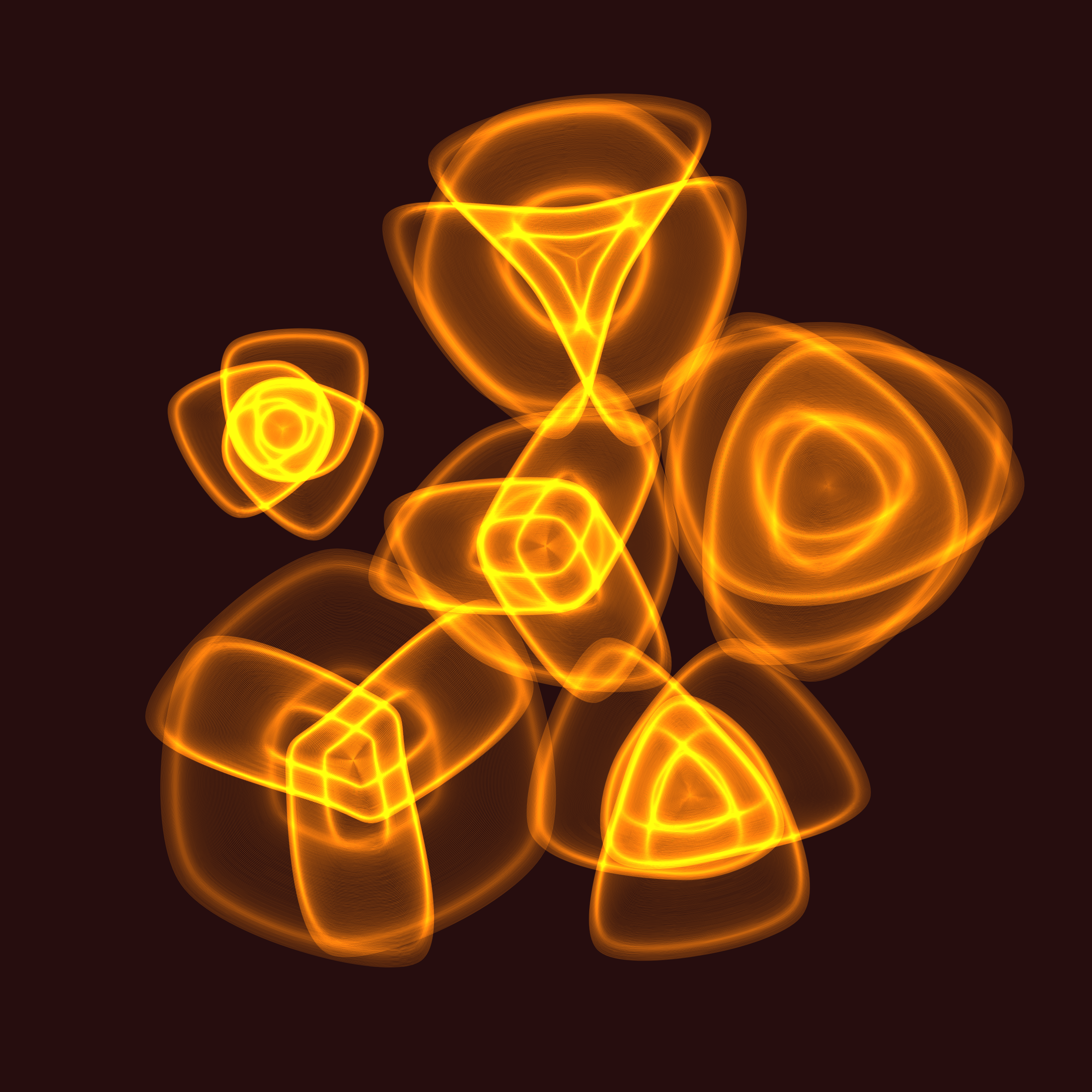 Art Blocks - Art Blocks v2 - Flowers #1083 - NFT # 116001083