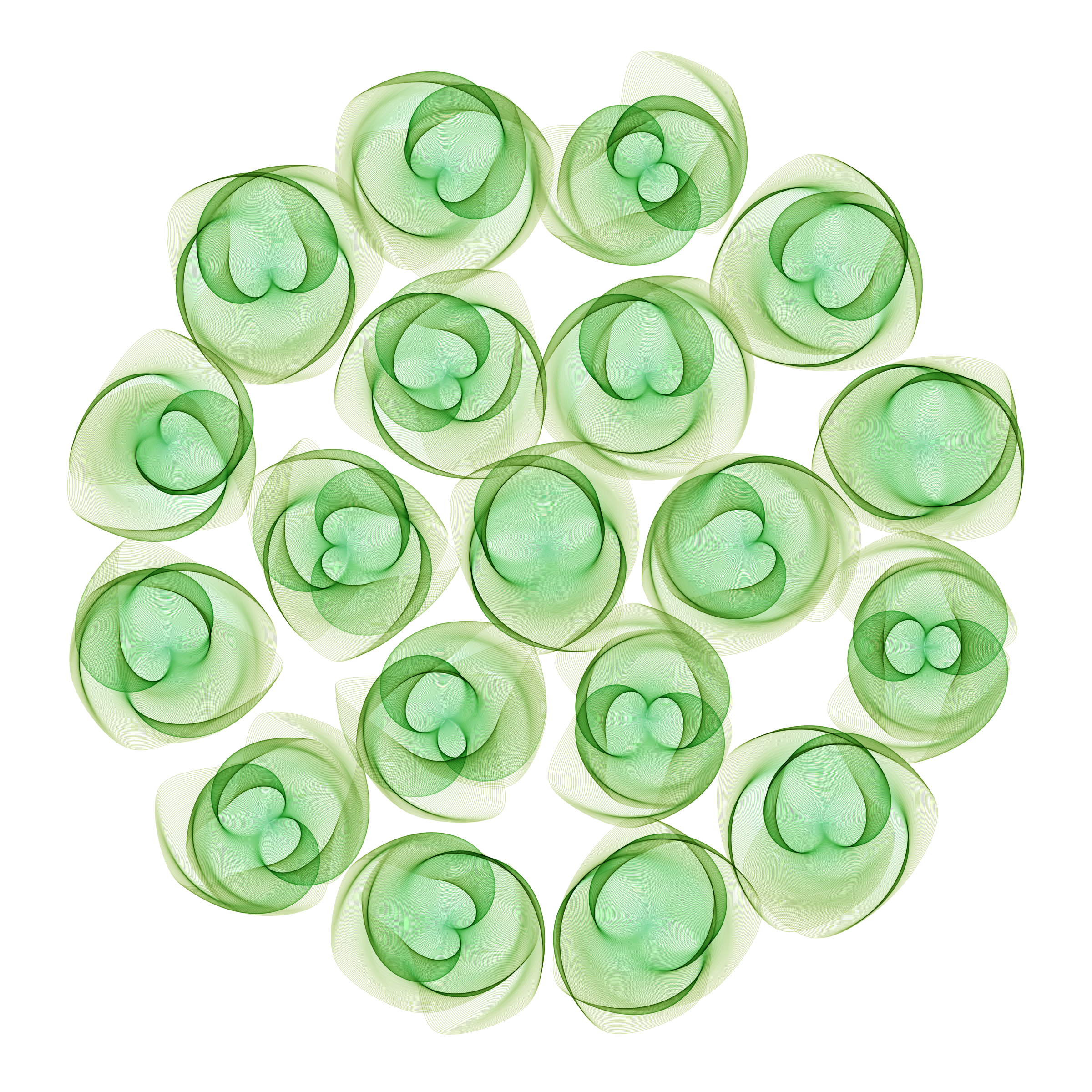 Art Blocks - Art Blocks v2 - Flowers #1084 - NFT # 116001084