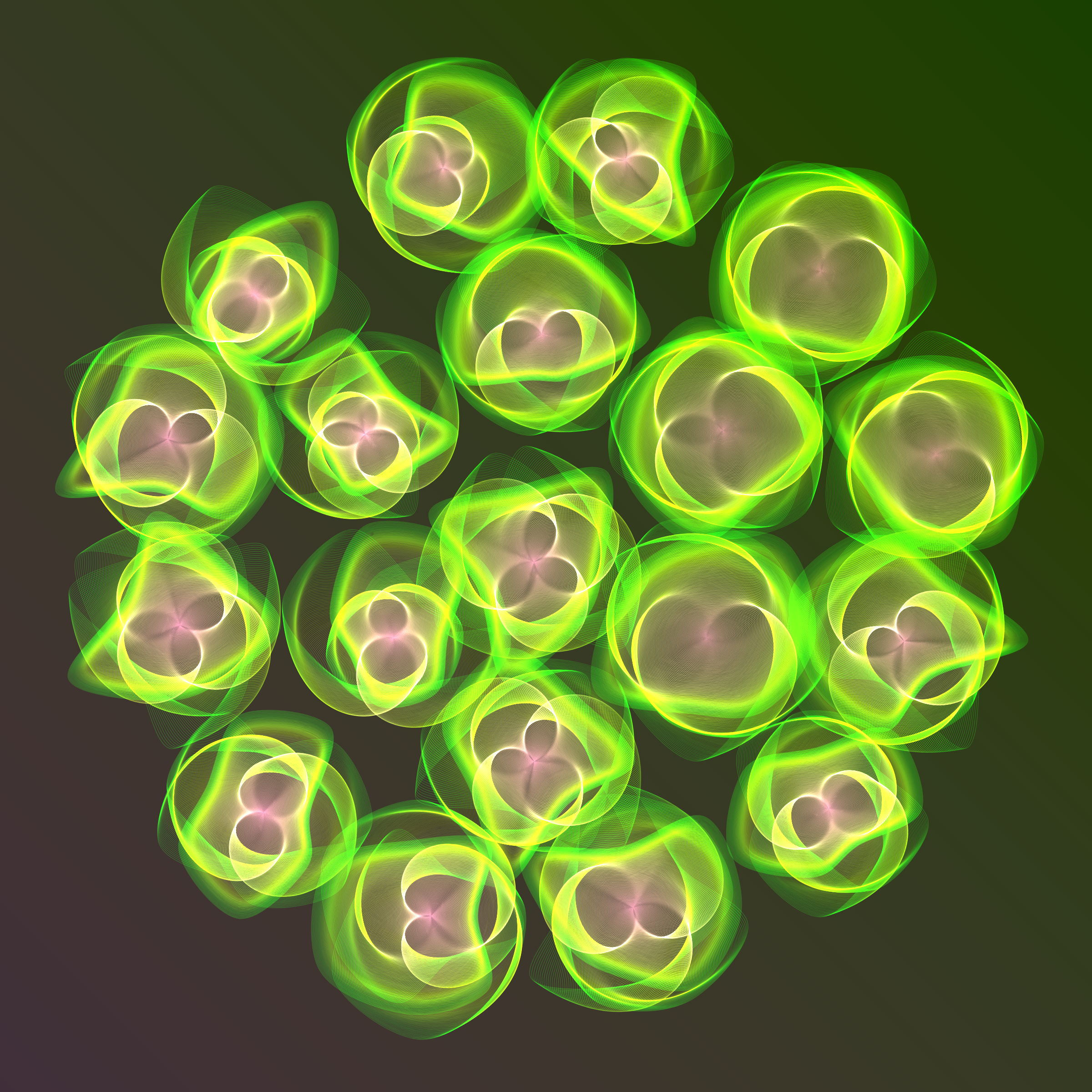 Art Blocks - Art Blocks v2 - Flowers #1085 - NFT # 116001085