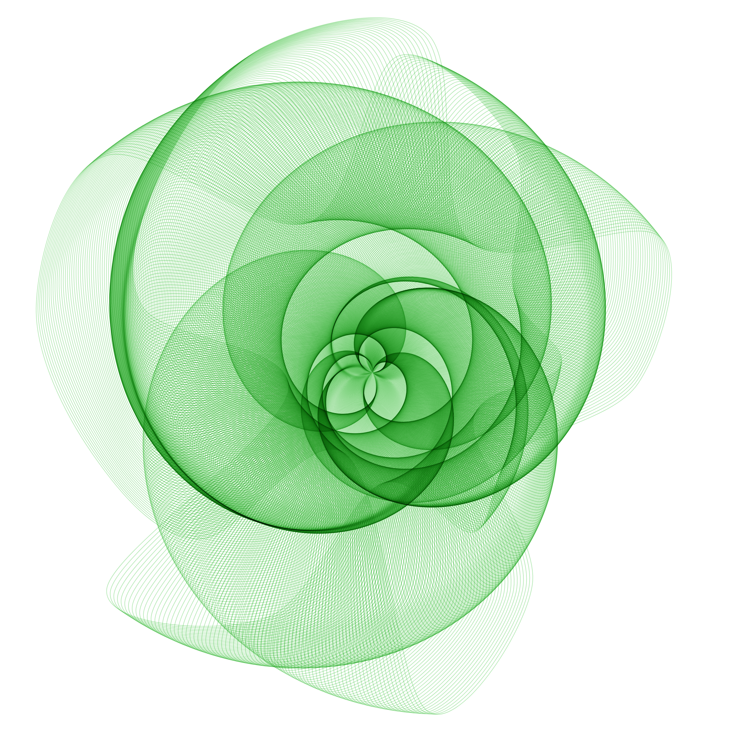 Art Blocks - Art Blocks v2 - Flowers #1086 - NFT # 116001086