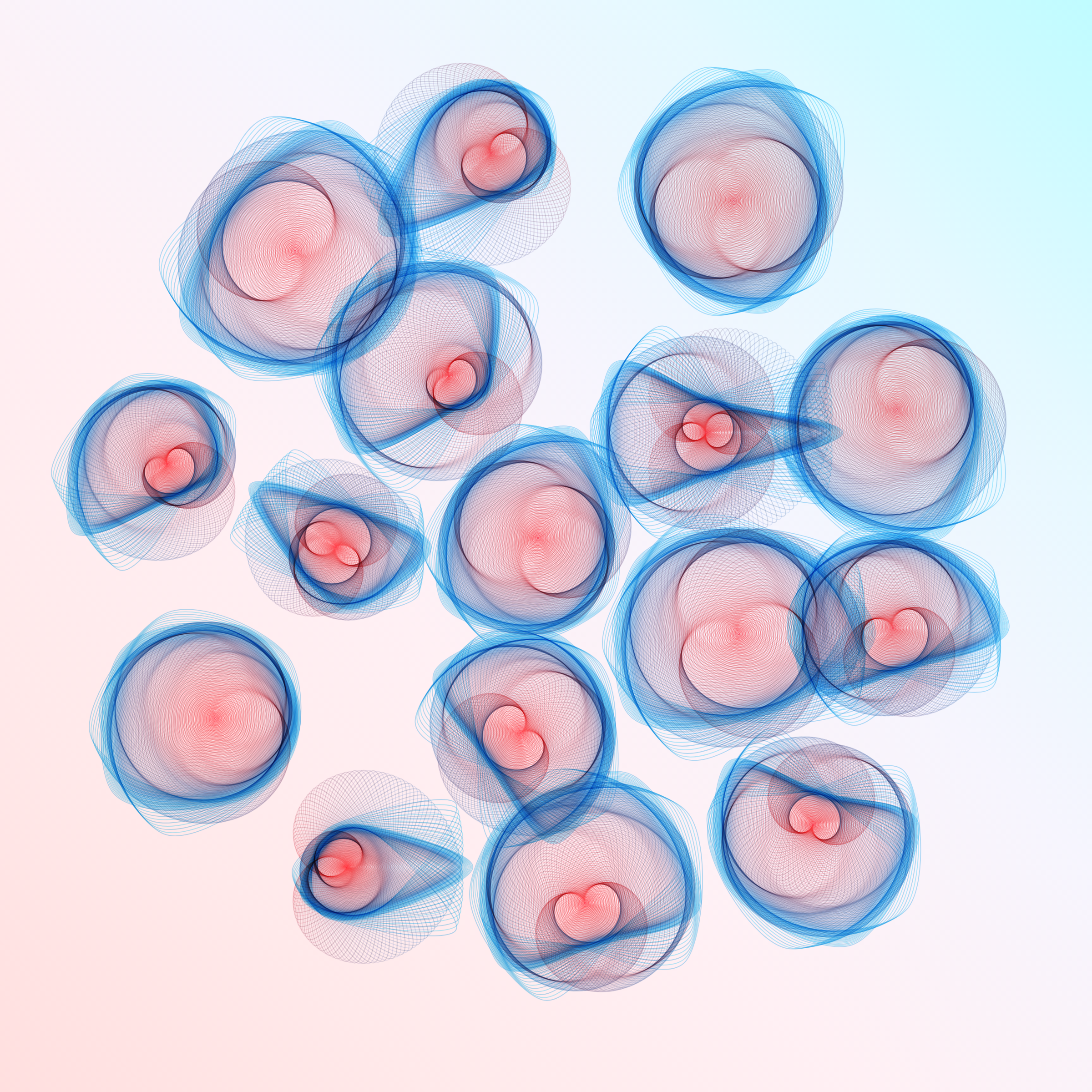 Art Blocks - Art Blocks v2 - Flowers #1088 - NFT # 116001088