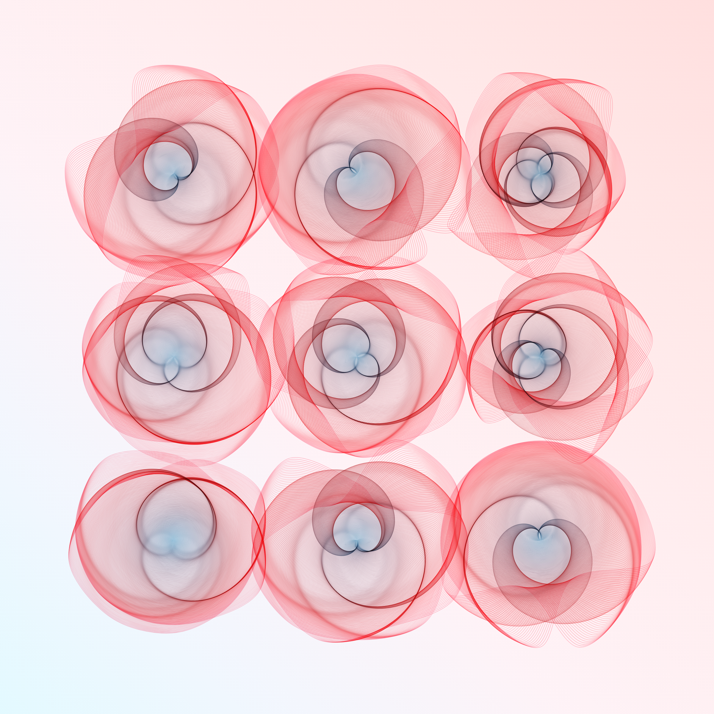 Art Blocks - Art Blocks v2 - Flowers #1097 - NFT # 116001097