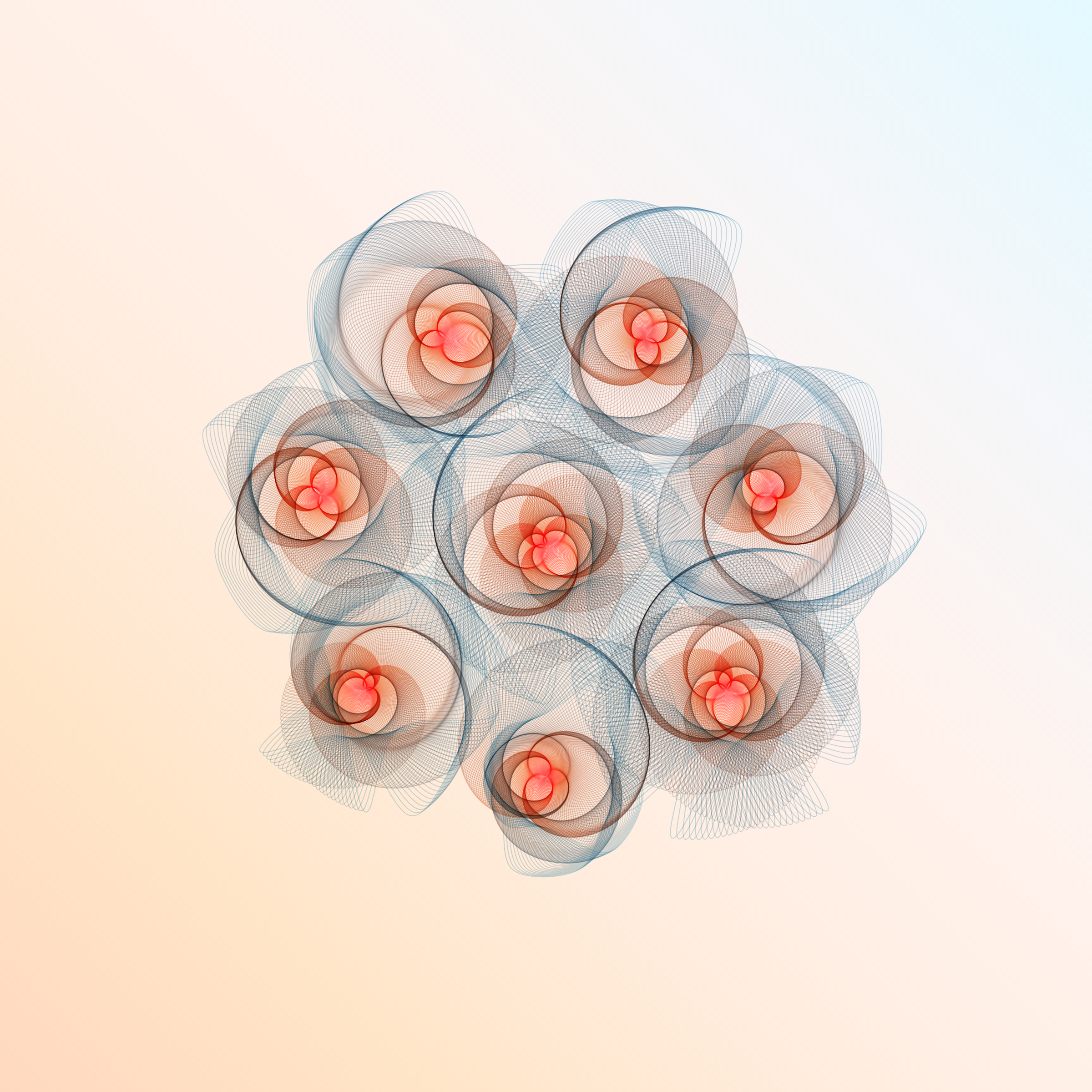 Art Blocks - Art Blocks v2 - Flowers #1099 - NFT # 116001099