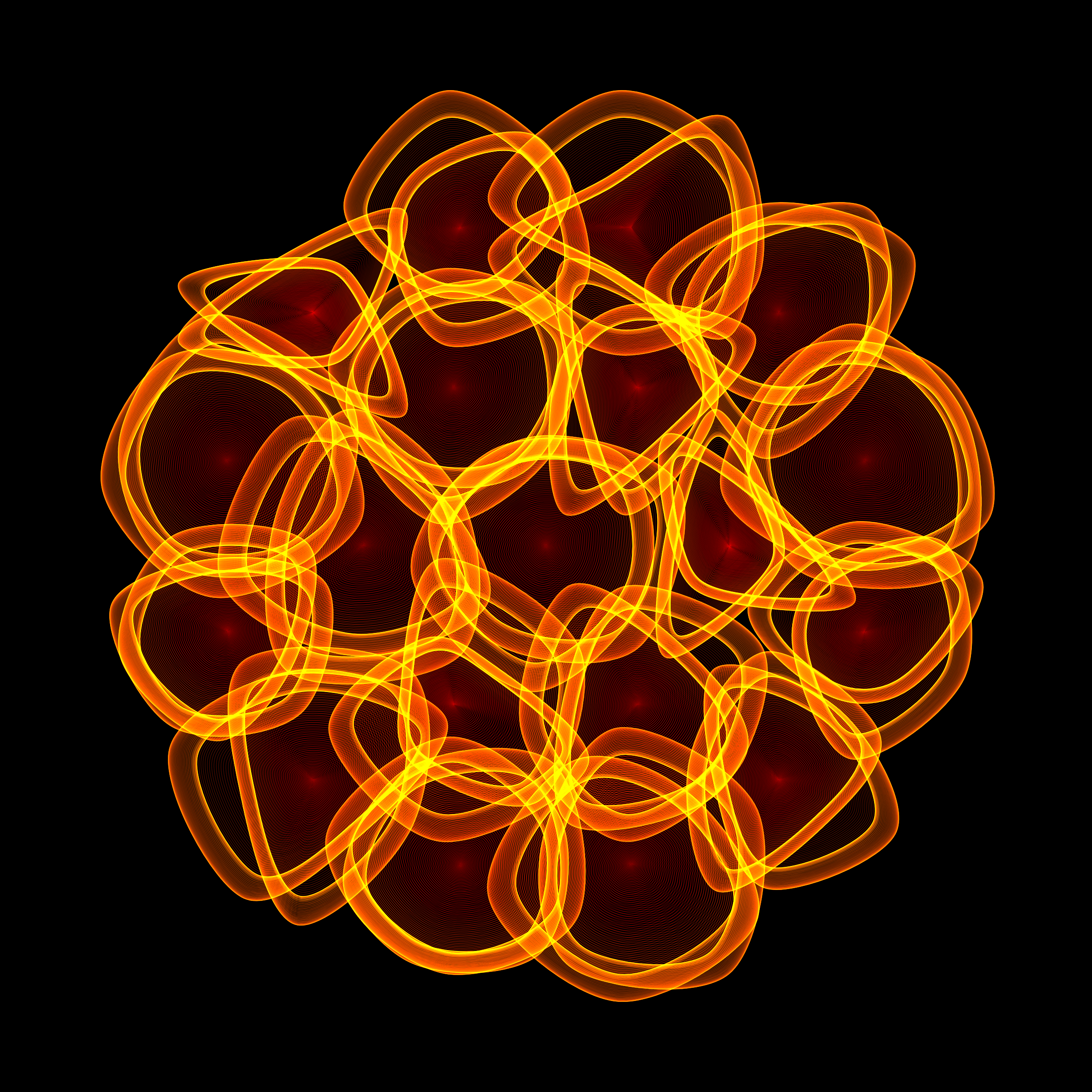 Art Blocks - Art Blocks v2 - Flowers #1101 - NFT # 116001101