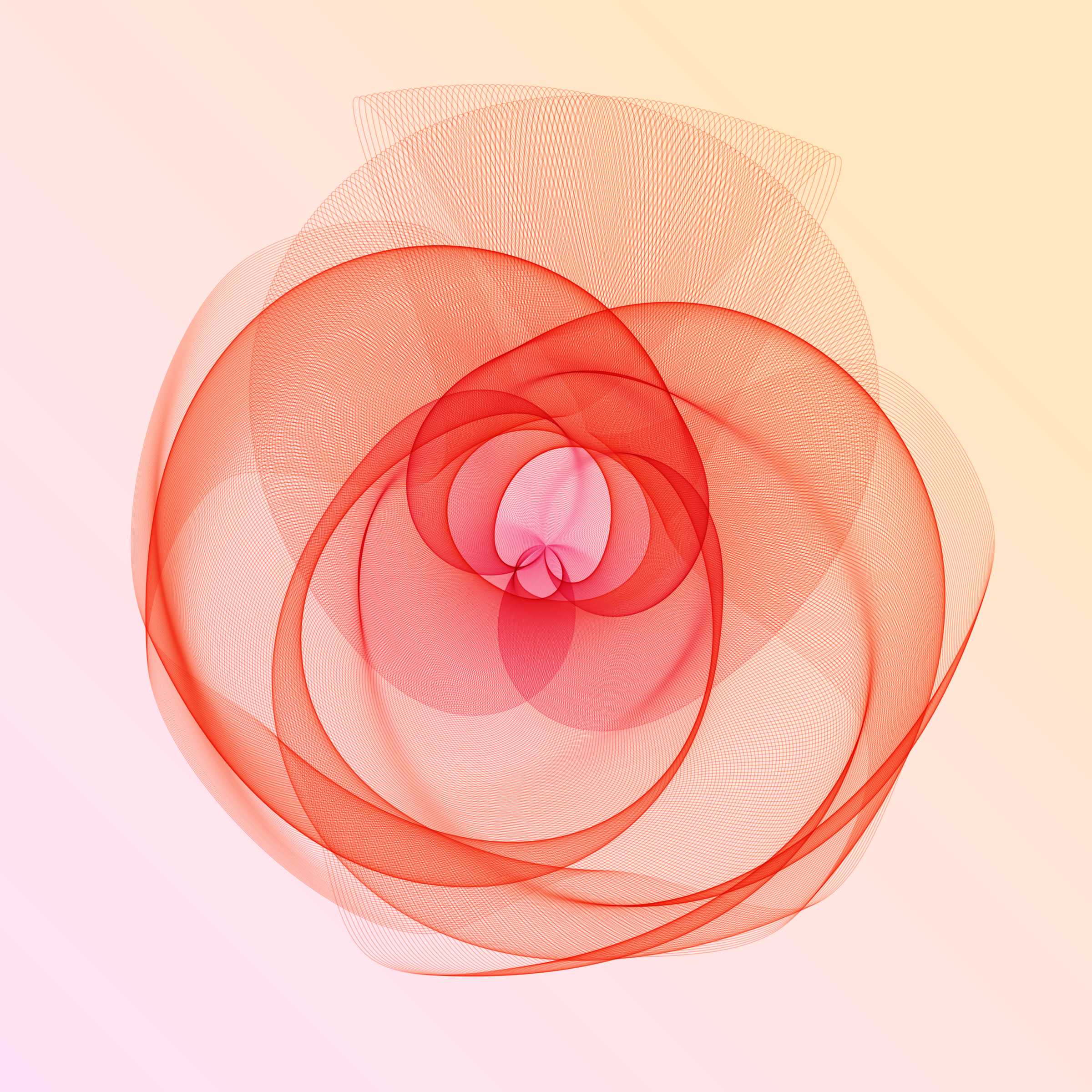 Art Blocks - Art Blocks v2 - Flowers #1102 - NFT # 116001102