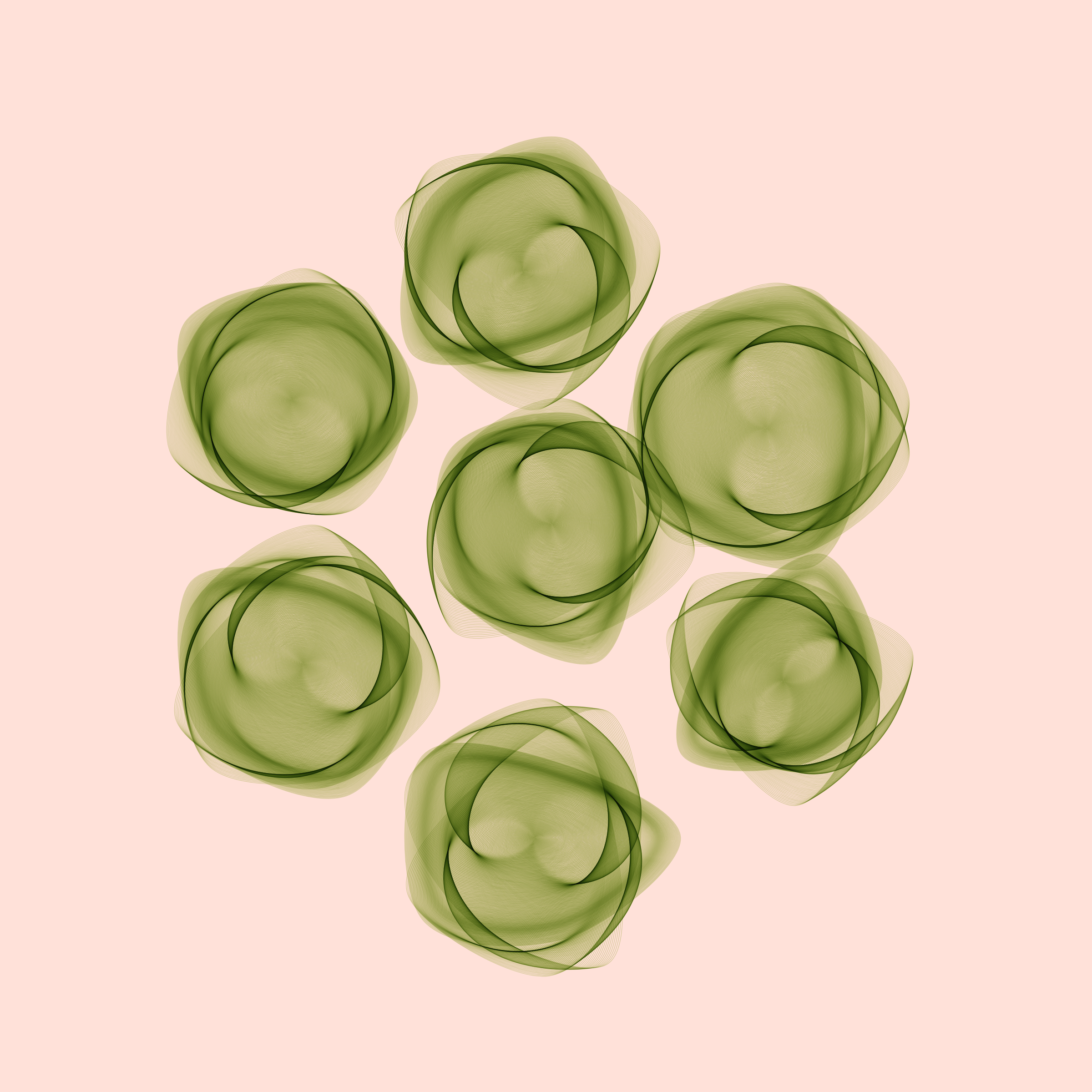 Art Blocks - Art Blocks v2 - Flowers #1110 - NFT # 116001110