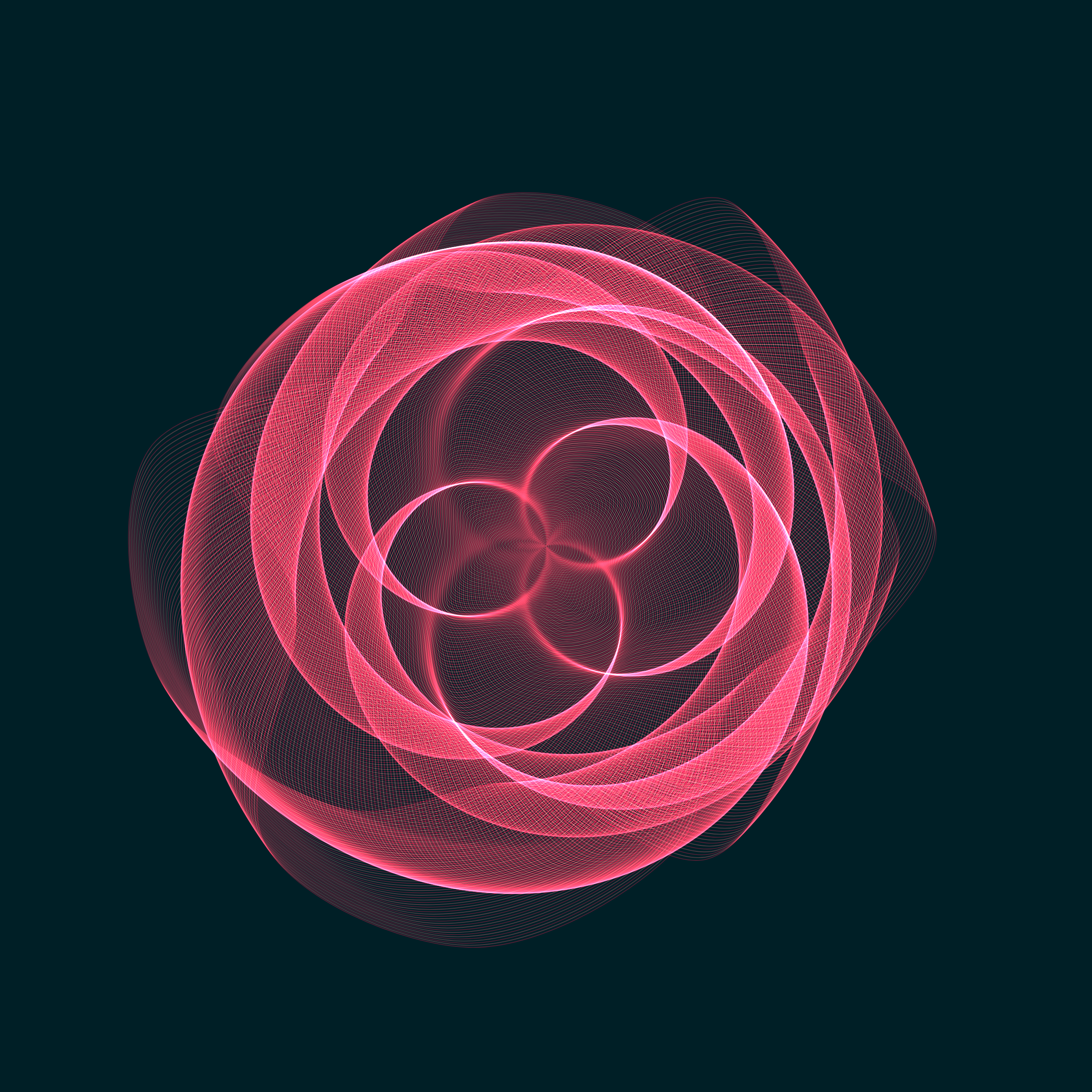 Art Blocks - Art Blocks v2 - Flowers #1115 - NFT # 116001115