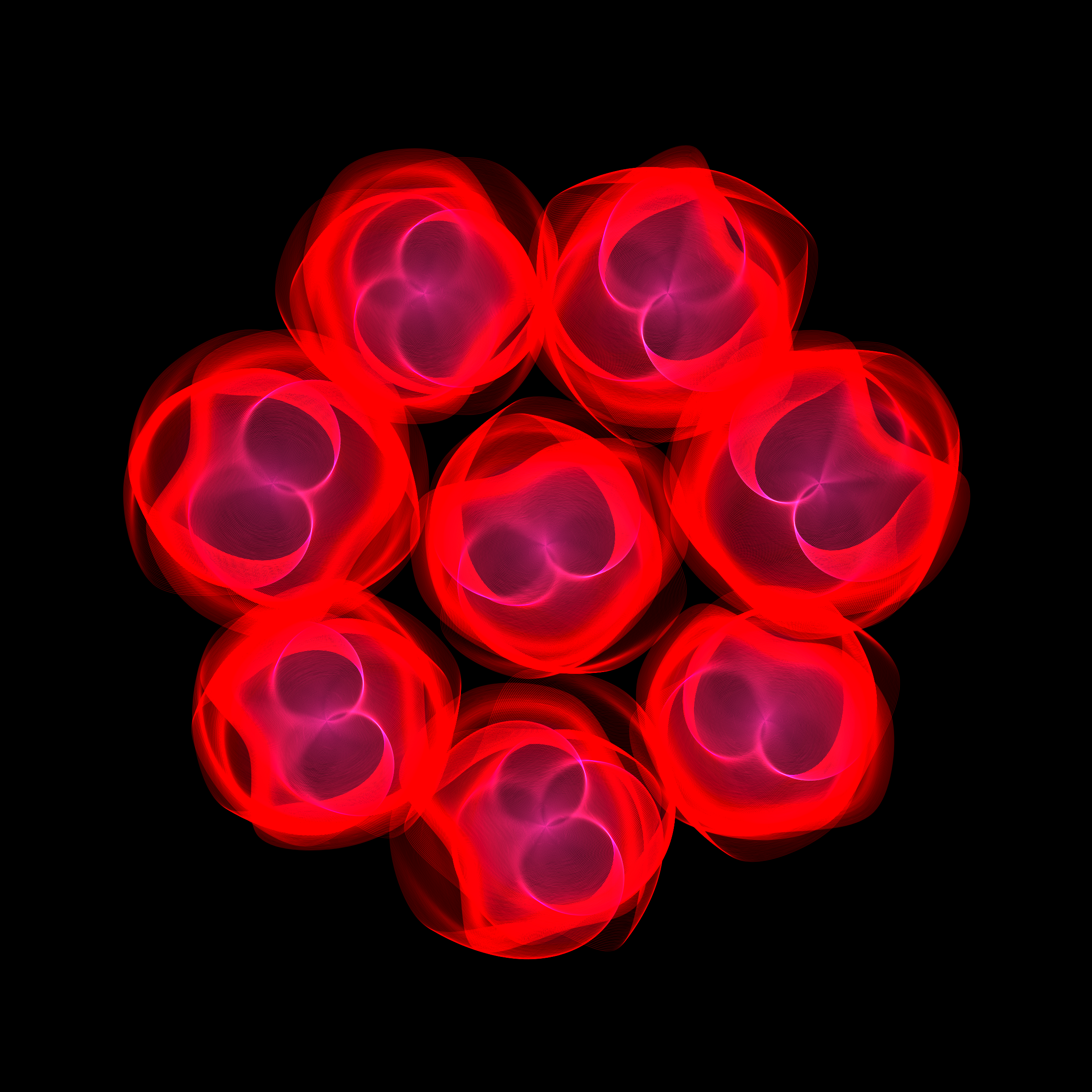 Art Blocks - Art Blocks v2 - Flowers #1117 - NFT # 116001117