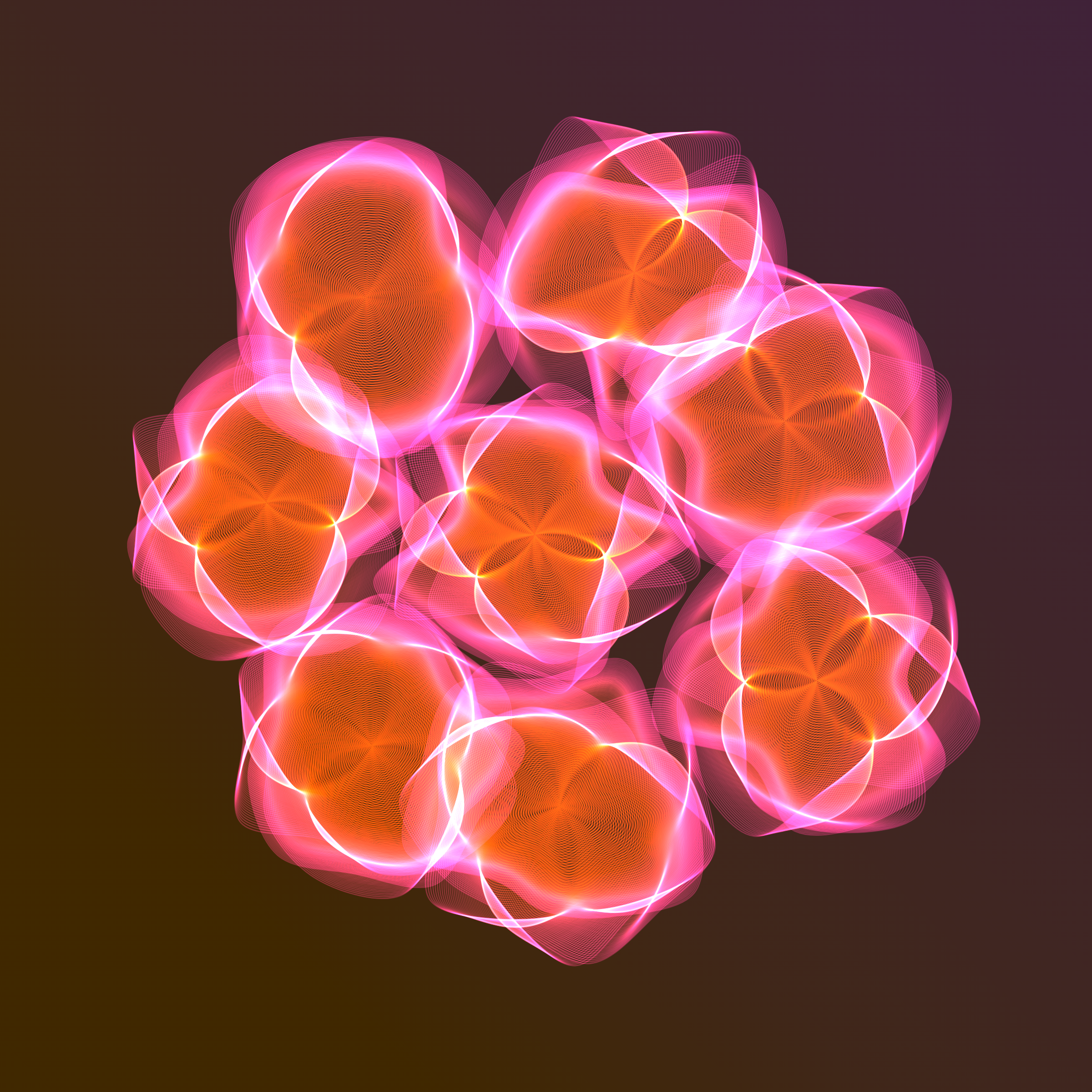 Art Blocks - Art Blocks v2 - Flowers #1119 - NFT # 116001119