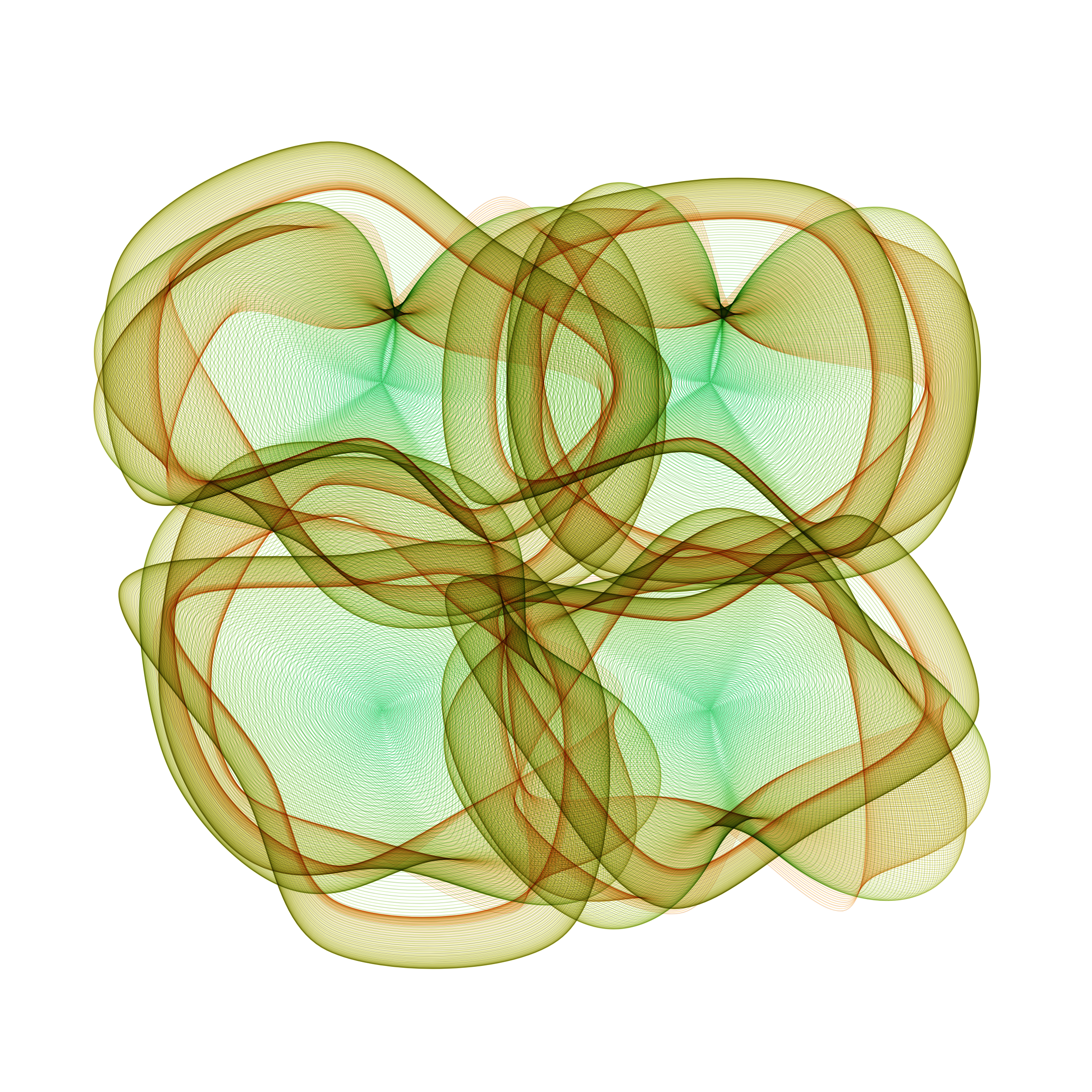 Art Blocks - Art Blocks v2 - Flowers #1122 - NFT # 116001122