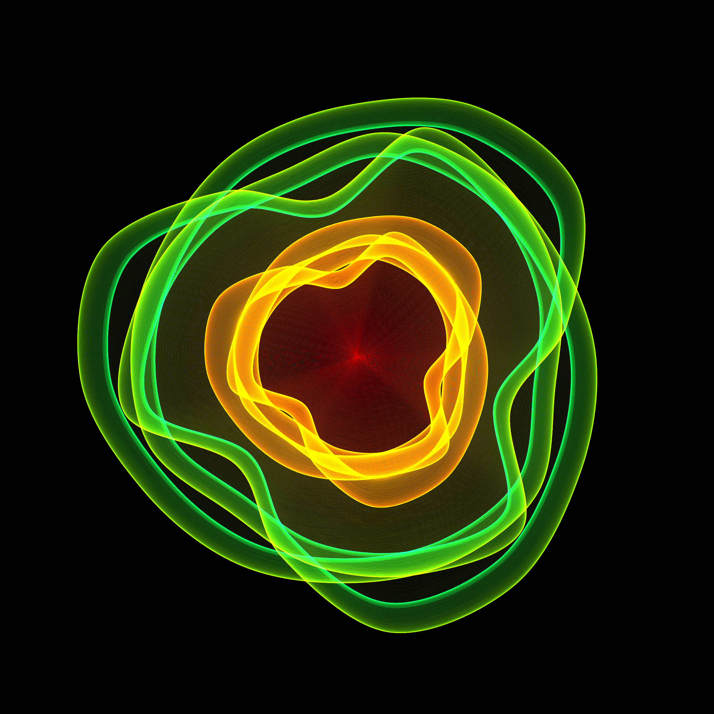 Art Blocks - Art Blocks v2 - Flowers #1123 - NFT # 116001123