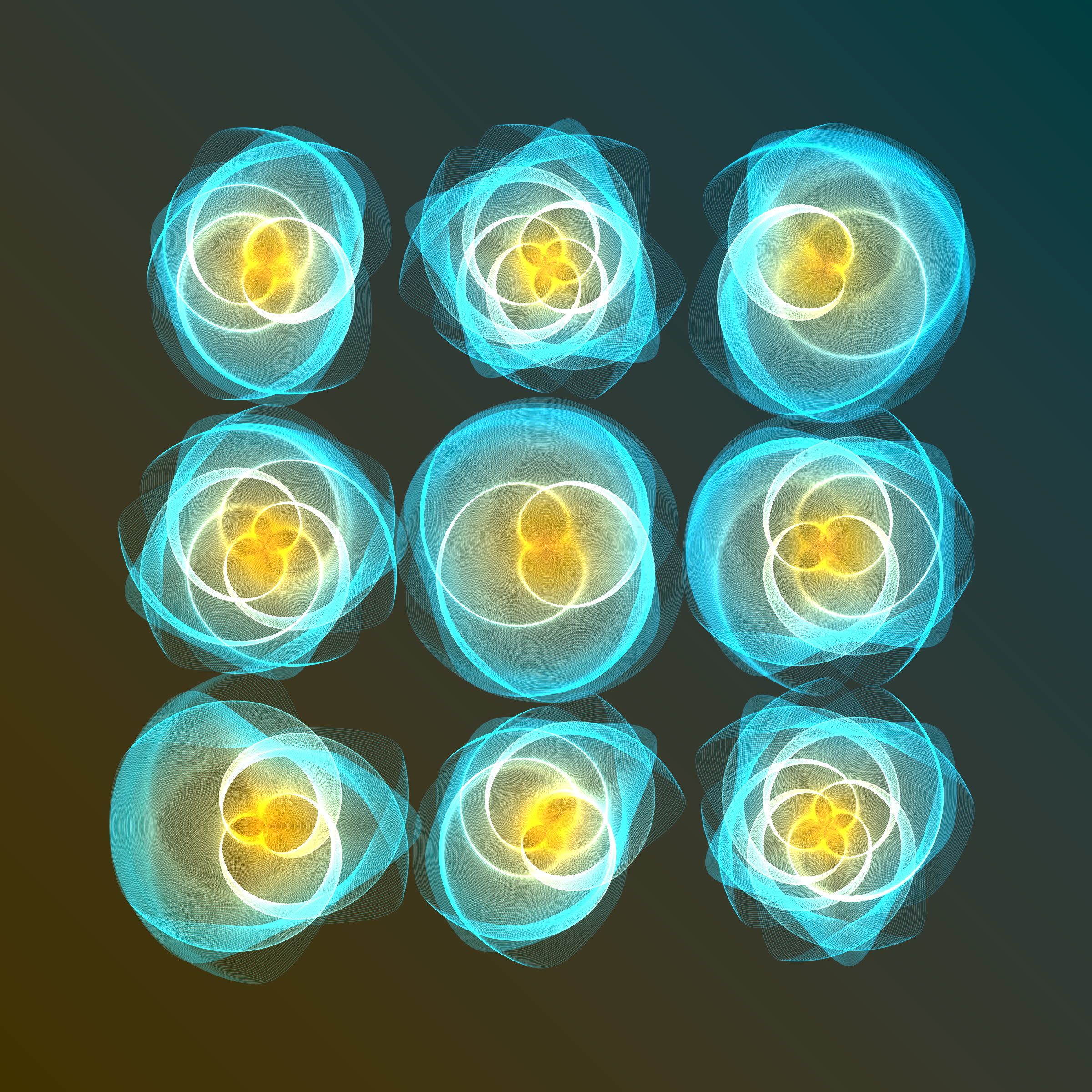 Art Blocks - Art Blocks v2 - Flowers #1124 - NFT # 116001124