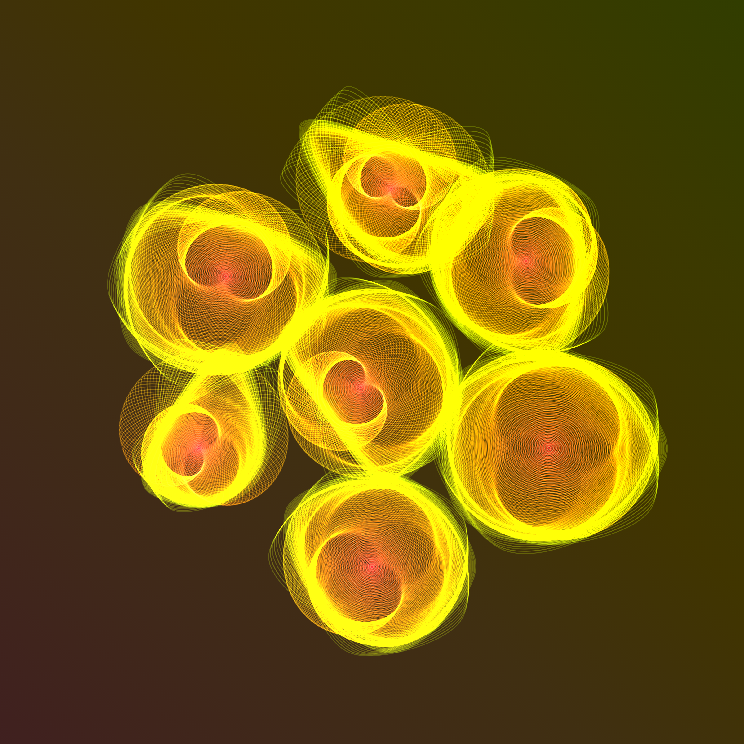 Art Blocks - Art Blocks v2 - Flowers #1134 - NFT # 116001134